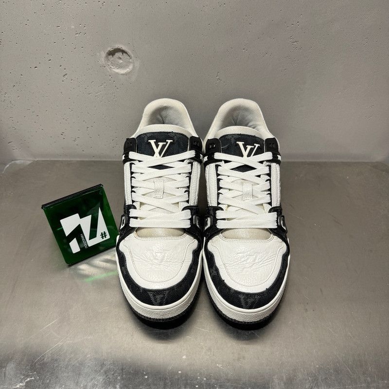 Louis Vuitton Louis Vuitton Panda Print Low-Top Fashion Sneakers -2508 Size US 8.5 / EU 41-42 - 2 Thumbnail
