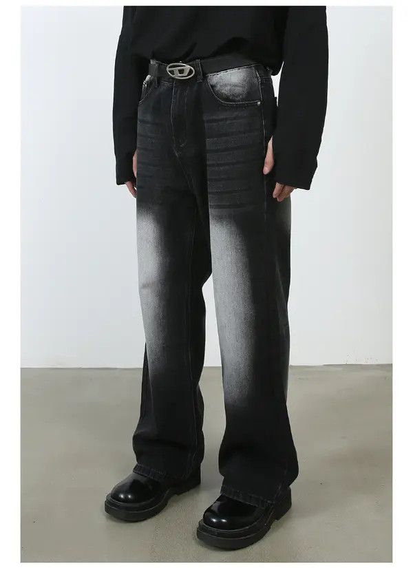 Japanese Brand Kimaya x Rika Vintage washed trendy all-match casual jeans Size US 32 / EU 48 - 6 Thumbnail