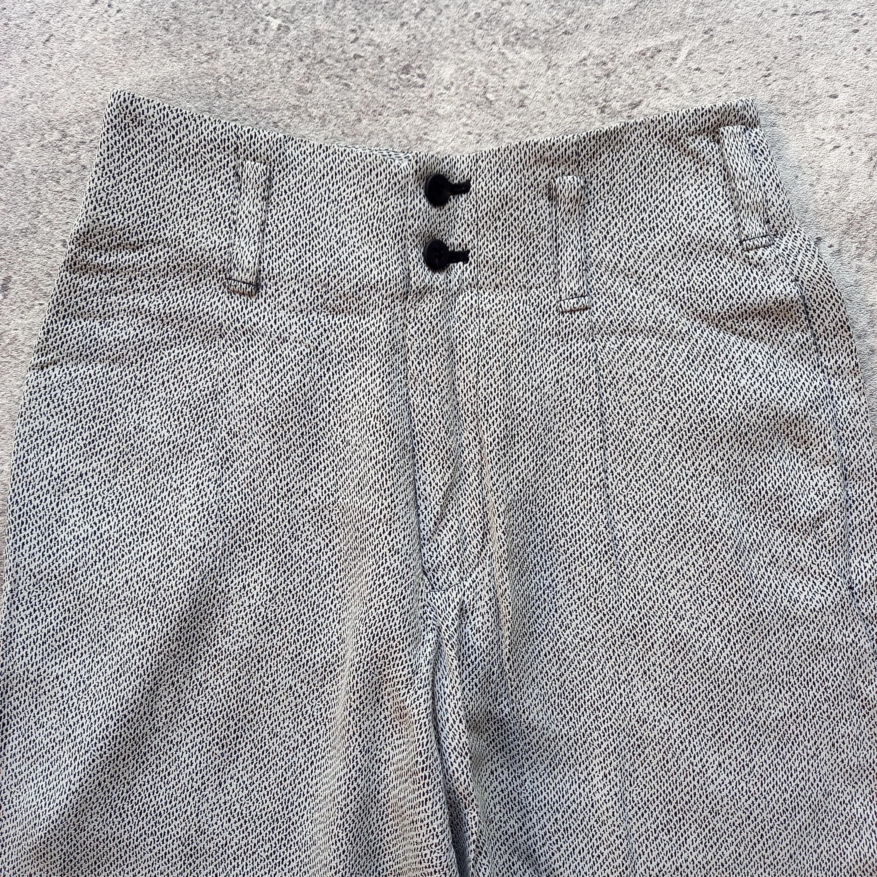 Issey Miyake 1990s Issey Miyake - High Waist Pattern Trouser Pants Size 26" / US 2 / IT 38 - 2 Thumbnail