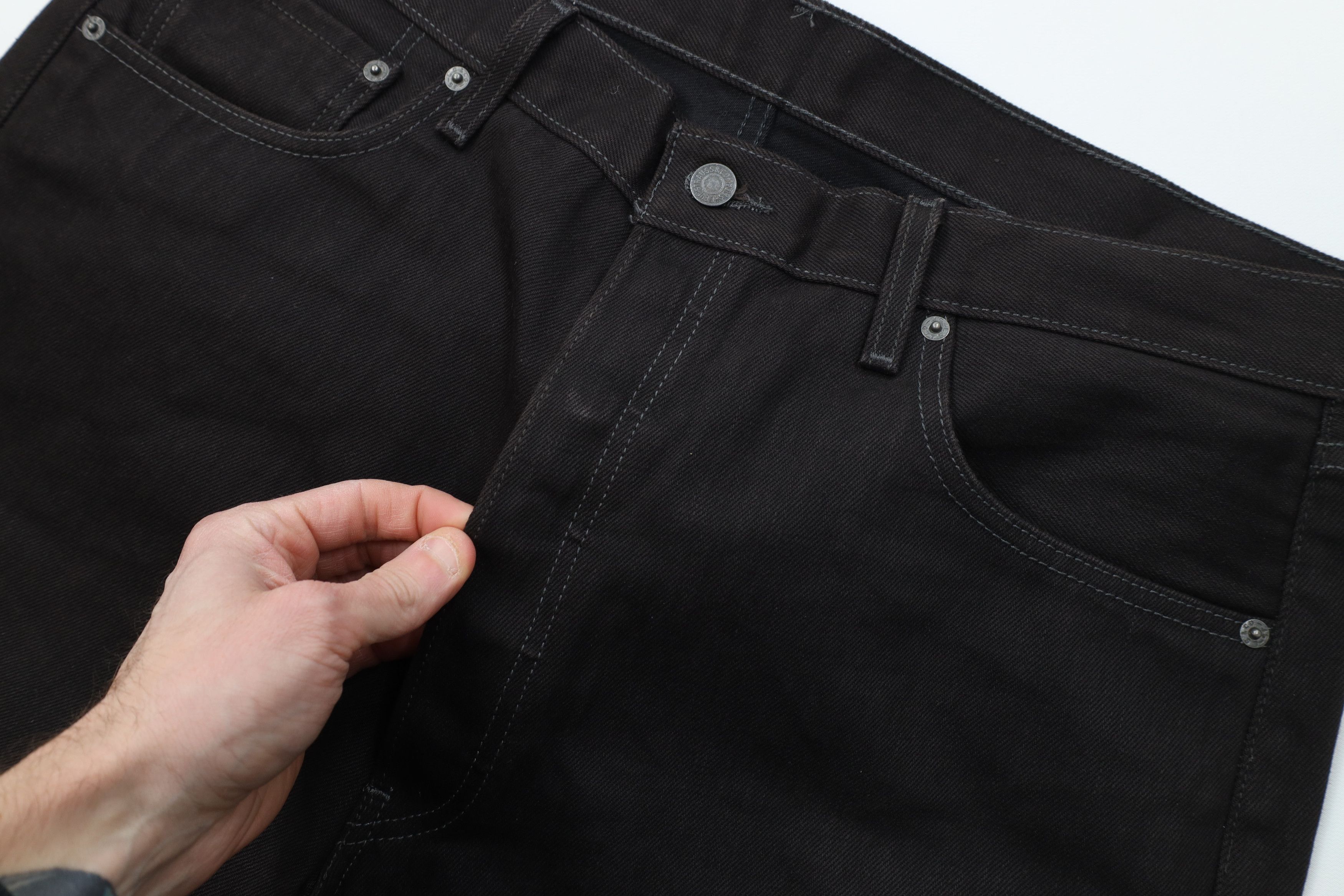 Levi's Vintage Y2K Levis 501xx Fly Original Straight Leg Jeans Size US 38 / EU 54 - 7 Thumbnail