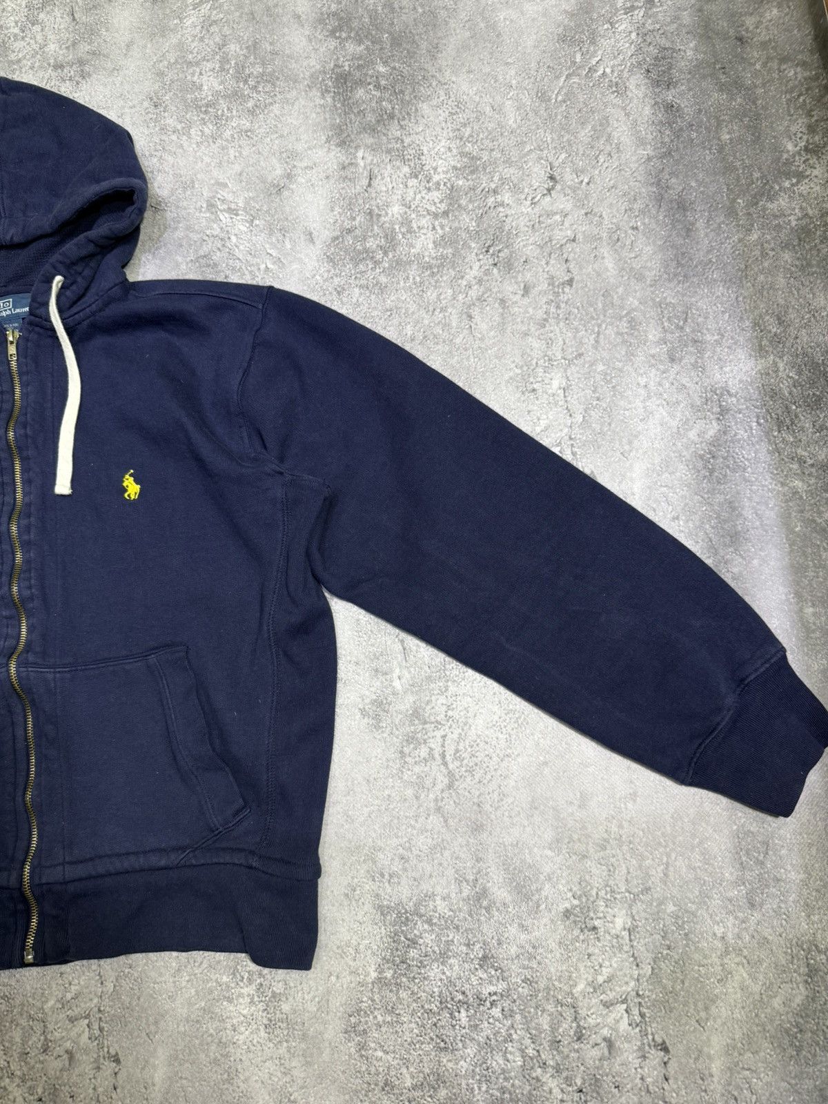 Polo Ralph Lauren × Vintage Vintage 90s Polo Ralph Lauren Zip Up Hoodie size L Size US M / EU 48-50 / 2 - 4 Thumbnail