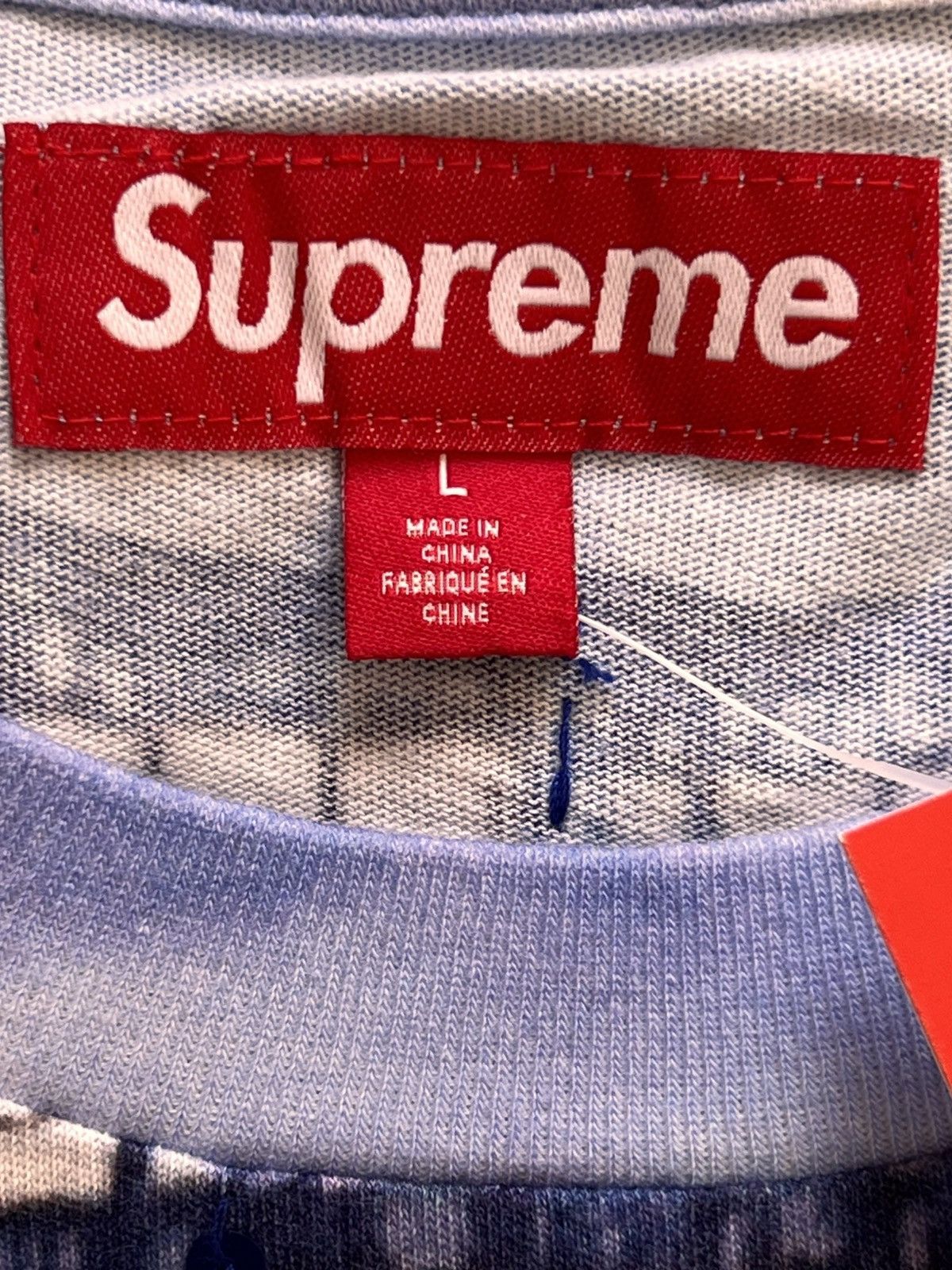 Supreme skyline day Sequin L S top long sleeve New York tee