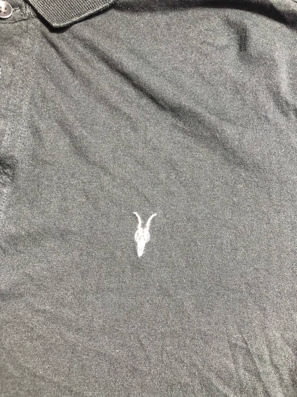 Allsaints Streetwear T-Shirt black Allsaints logo polos Y2K Vintage Size US L / EU 52-54 / 3 - 5 Thumbnail