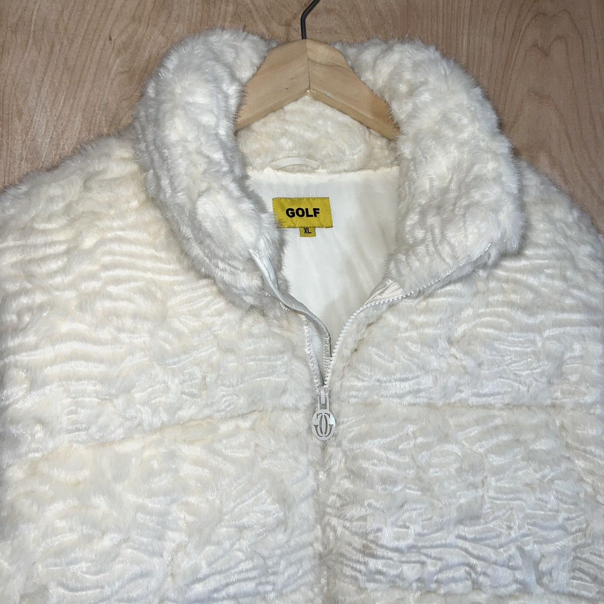 Golf Wang GOLF WANG GRAND LOGO FUR DUCK FEATHER DOWN PUFFER JACKET Size US XL / EU 56 / 4 - 2 Thumbnail