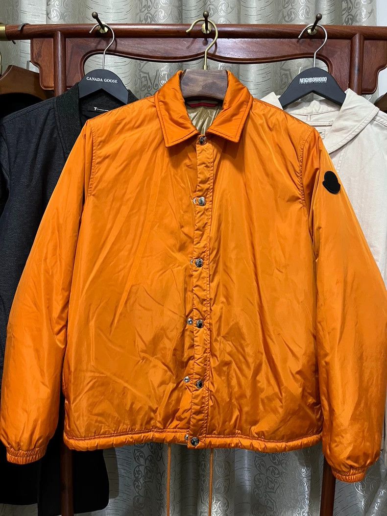 Moncler Moncler Orange Coach Jacket, Size 2 Size US M / EU 48-50 / 2 - 1 Thumbnail