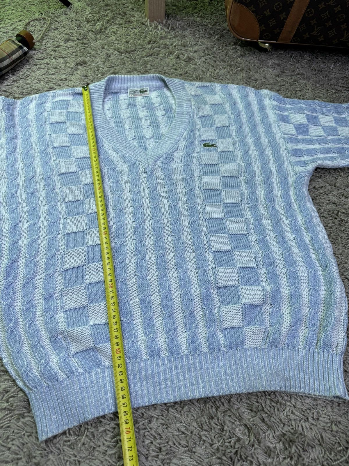 Lacoste Vintage sweater Lacoste original casual streetwear item Size US L / EU 52-54 / 3 - 6 Thumbnail
