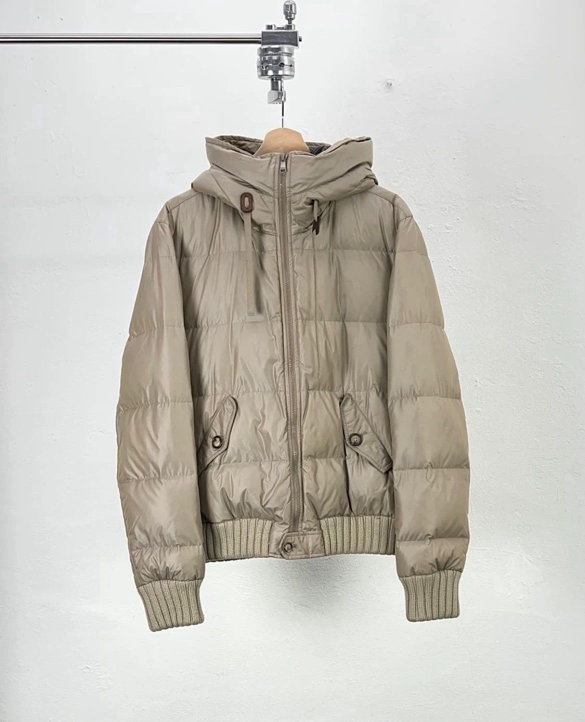 Dolce & Gabbana Dolce & Gabbana 00s Wool Panel Down Jacket Size US M / EU 48-50 / 2 - 1 Thumbnail
