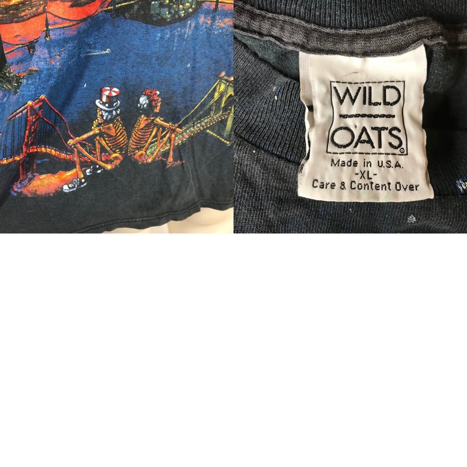 Liquid Blue VINTAGE Grateful Dead San Francisco All Over Print T-Shirt WILD OATS XL Size US XL / EU 56 / 4 - 8 Thumbnail