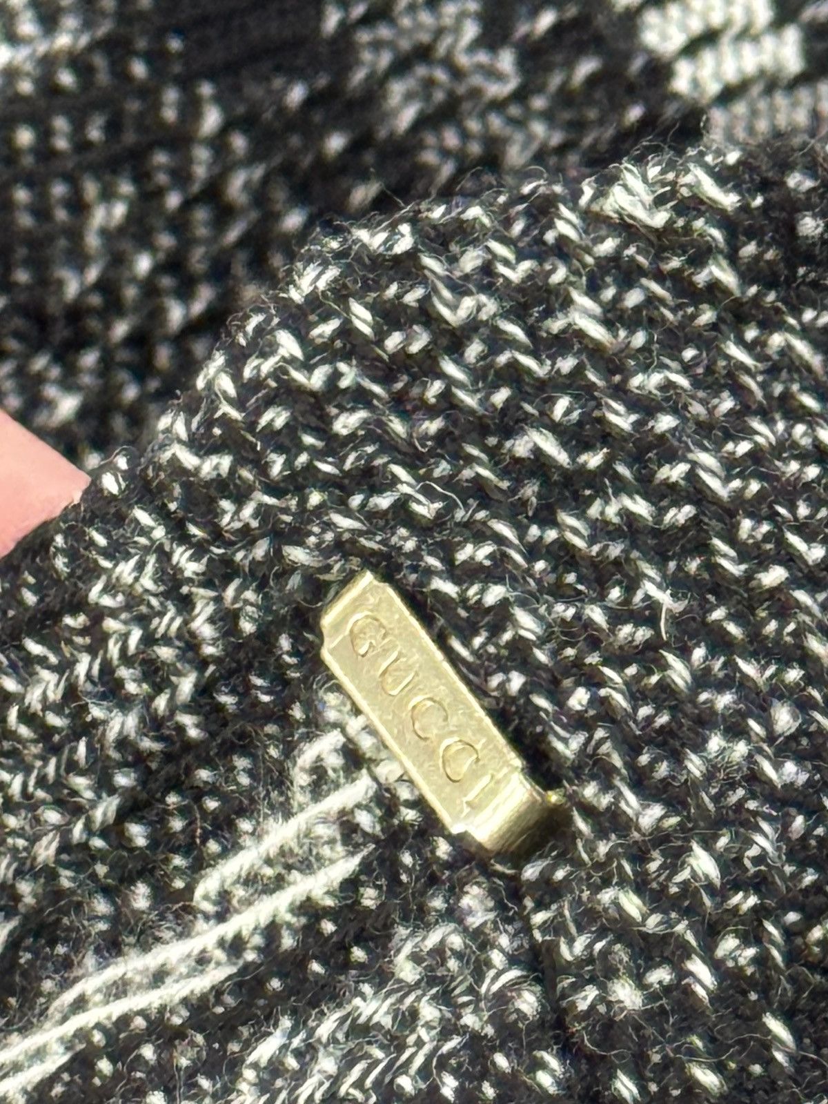 Gucci Gucci 00s Vintage Very Rare Knit Lana Wool Luxury Pants Size 28" / US 6 / IT 42 - 11 Thumbnail
