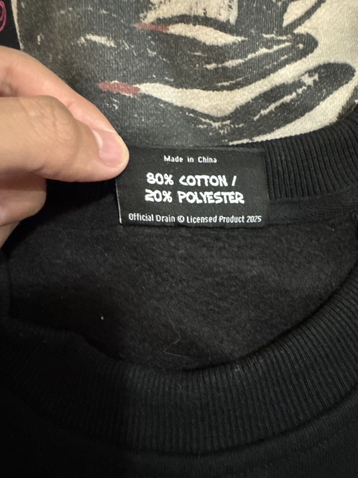 Drain Gang Bladee “Martyr” Tour Merch Sweater Size US M / EU 48-50 / 2 - 4 Thumbnail