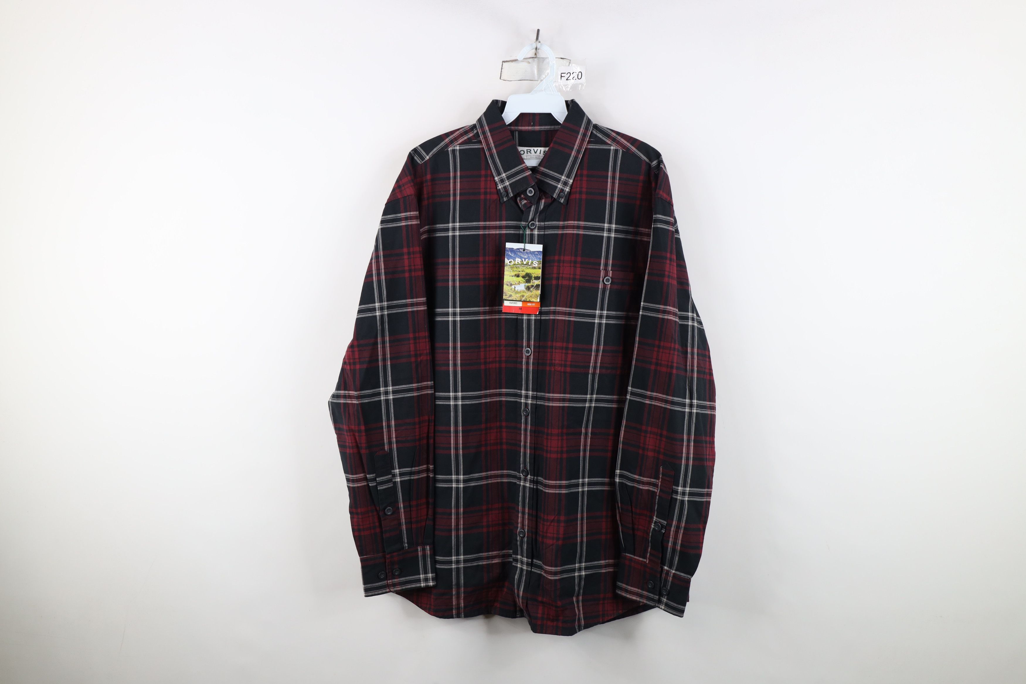 Orvis Deadstock Y2K Orvis Twill Collared Button Down Shirt Plaid Size US M / EU 48-50 / 2 - 1 Thumbnail