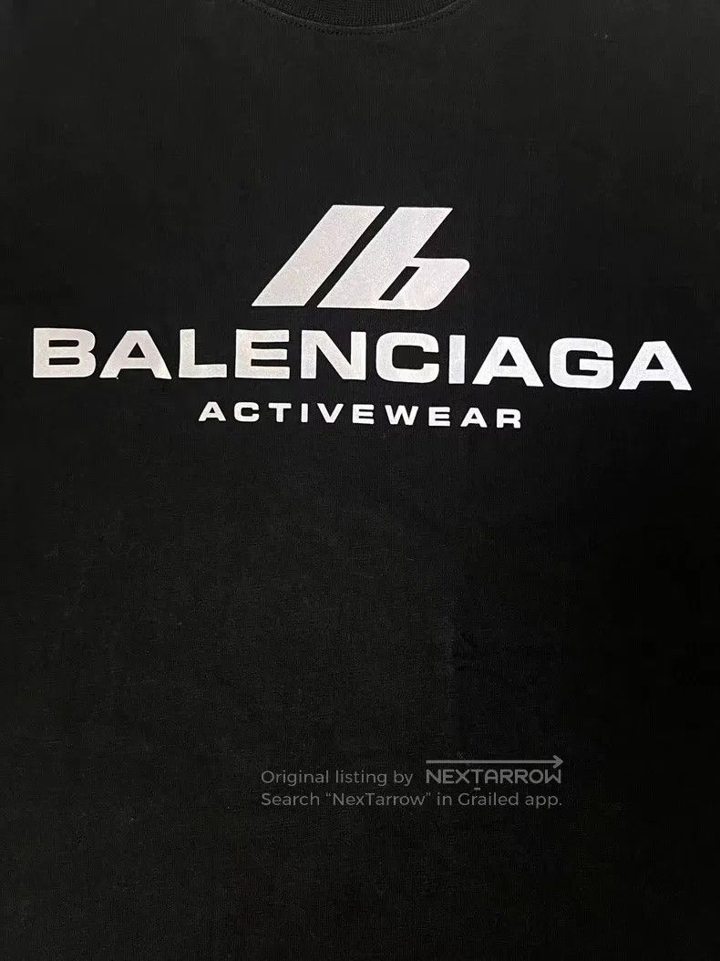 Balenciaga Balenciaga Logo Alphabet Printed Round Neck Short Sleeve Size US S / EU 44-46 / 1 - 3 Thumbnail