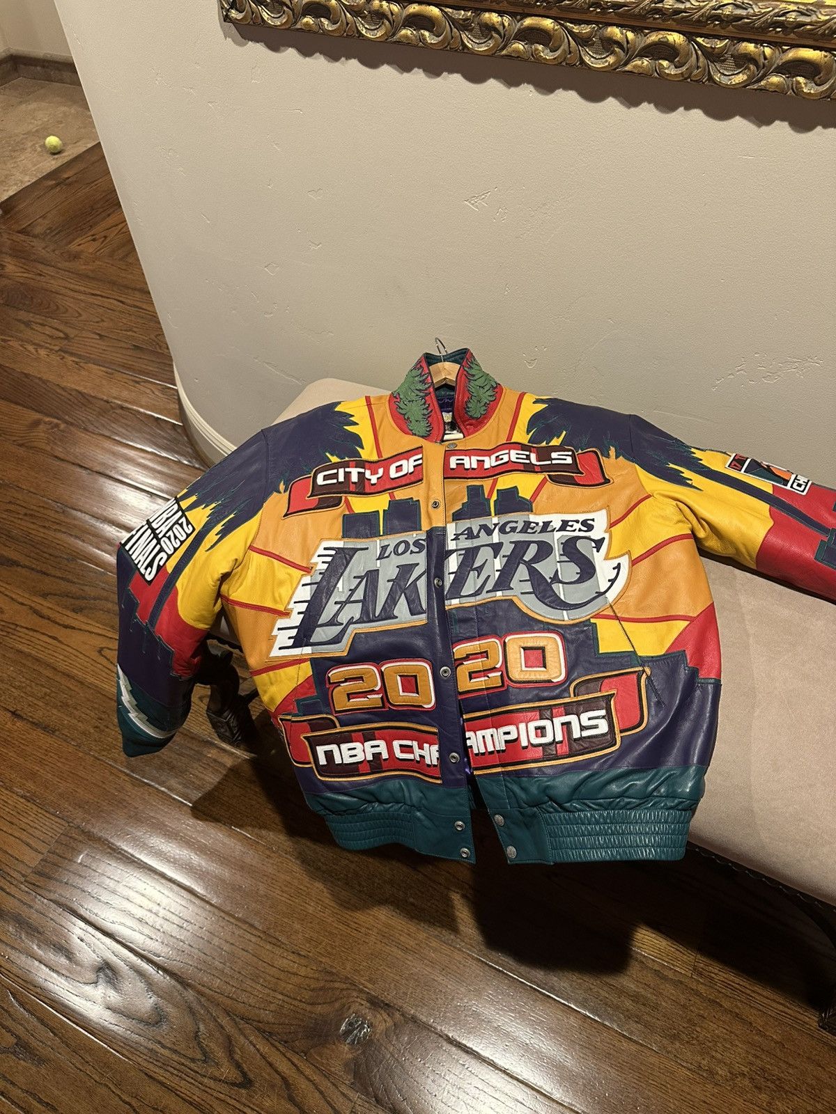Jeff Hamilton Lakers Championship Jacket - Jeff Hamilton Size US M / EU 48-50 / 2 - 5 Thumbnail