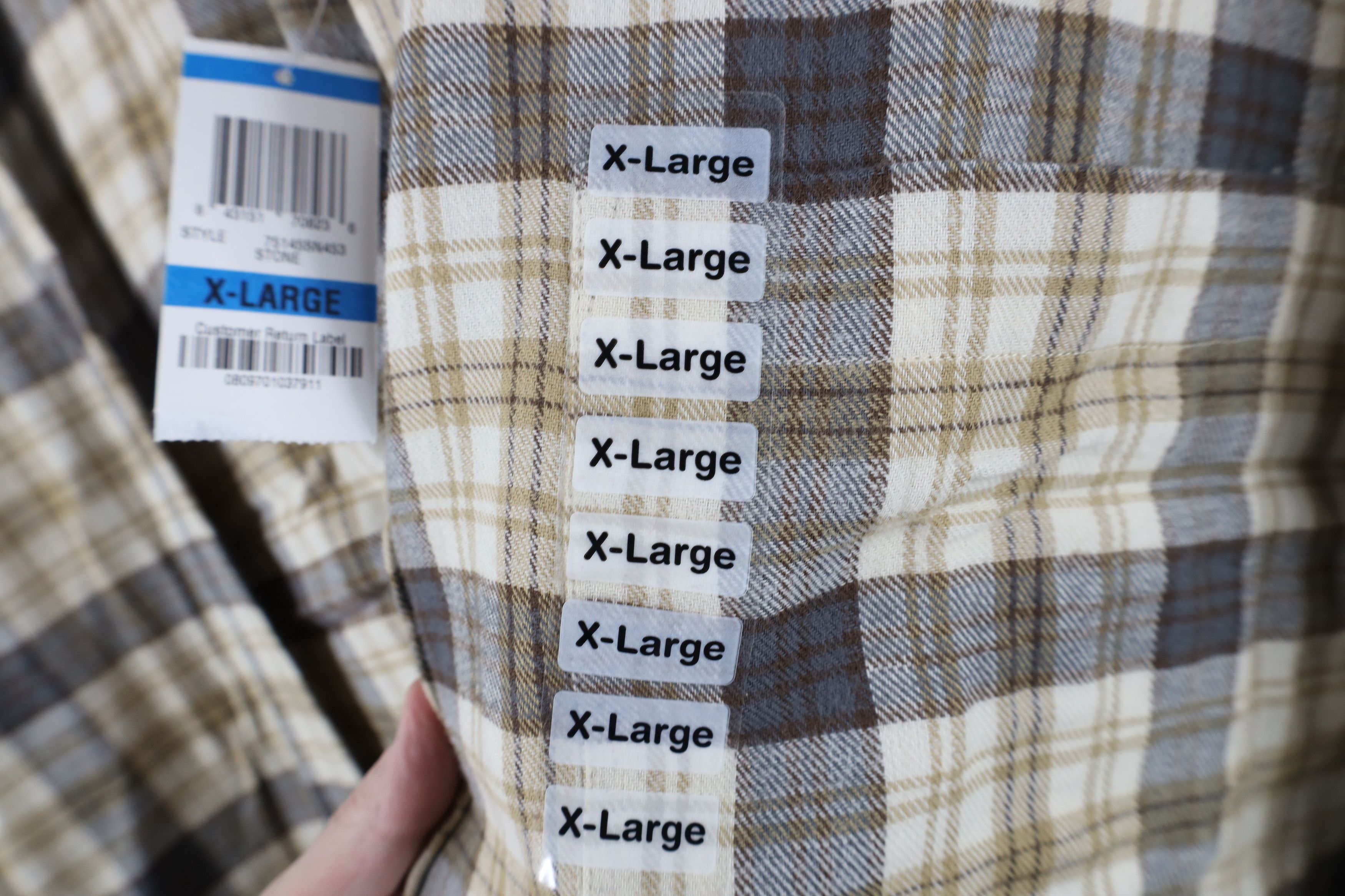 Vintage Deadstock Vintage Streetwear Collared Button Down Shirt Size US XL / EU 56 / 4 - 4 Thumbnail