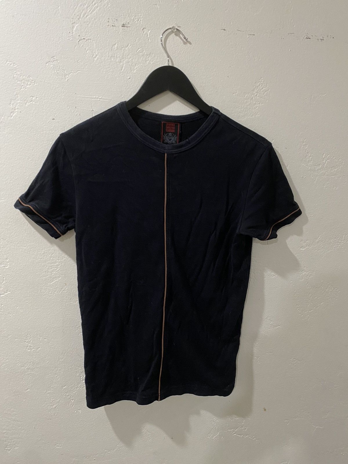 image of Jean Paul Gaultier Tee in Black, Men's (Size Small)