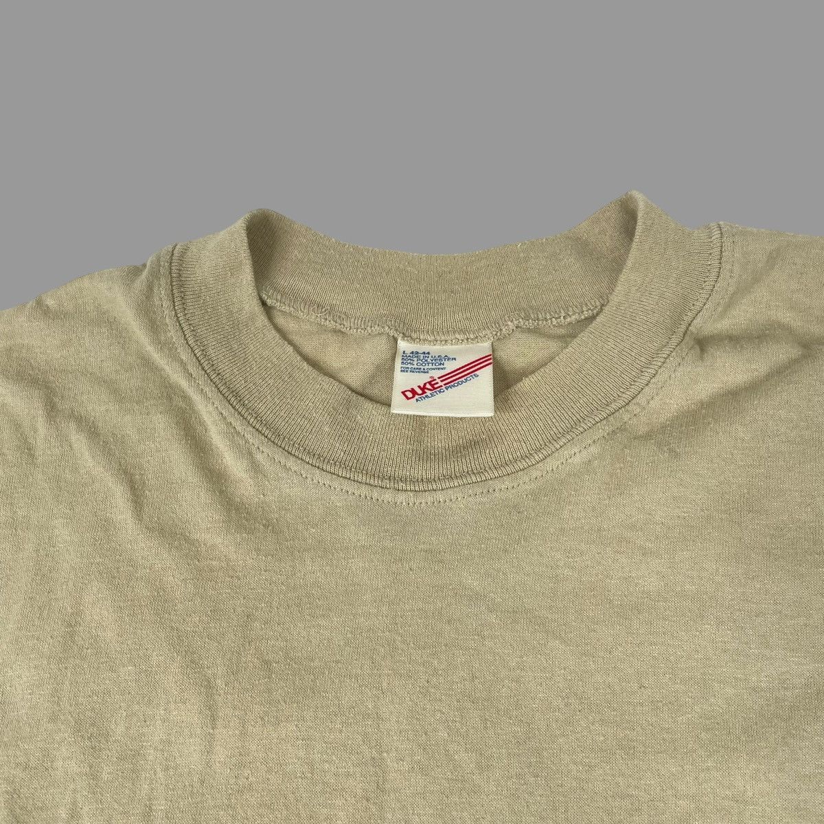 Vintage Vintage 90s single stitch blank t shirt Size US M / EU 48-50 / 2 - 3 Thumbnail