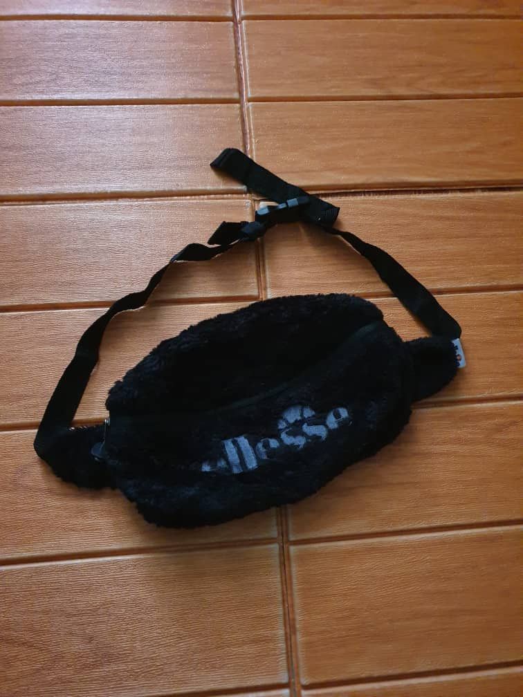 Ellesse Ellesse fur black sling bag Size ONE SIZE - 7 Thumbnail