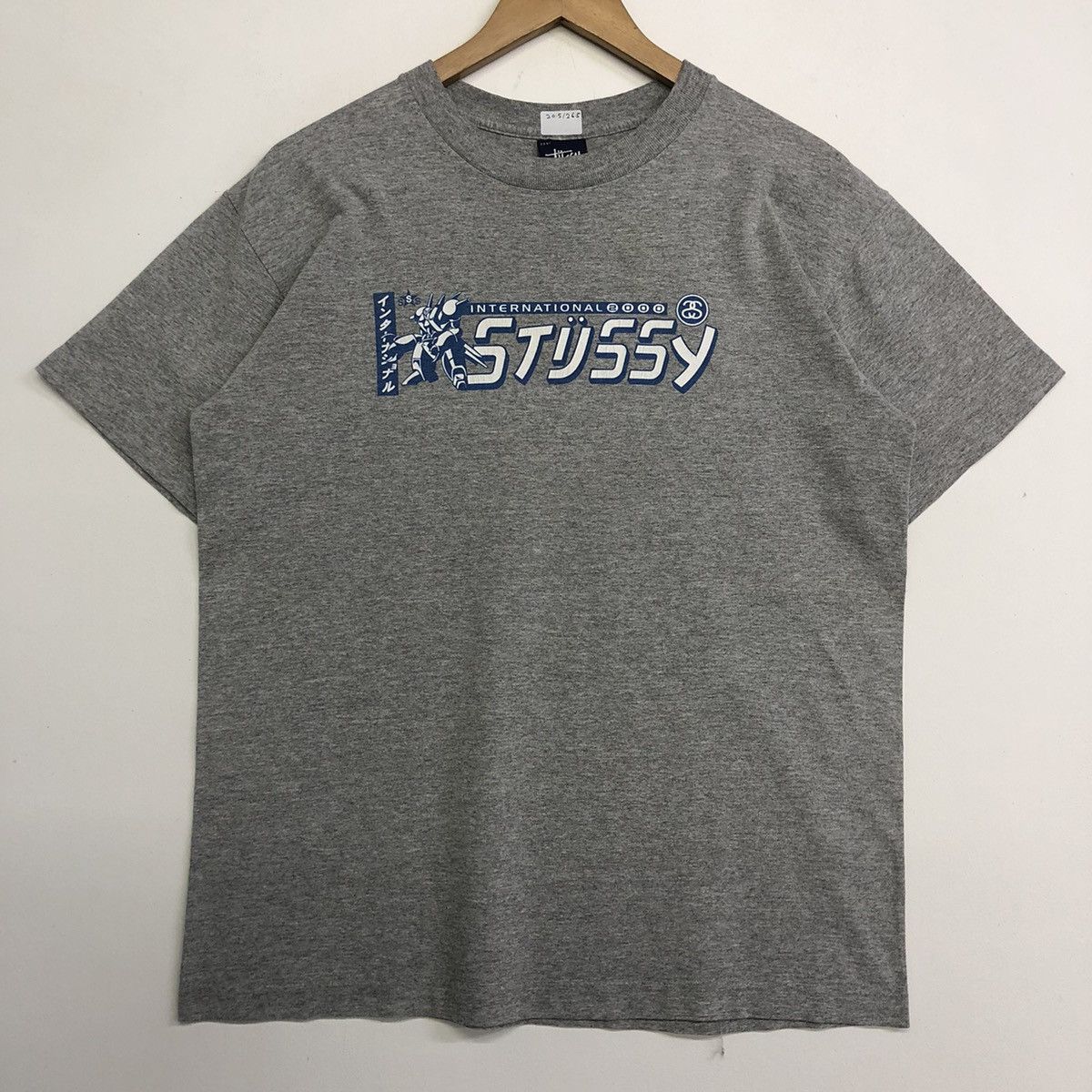 Vintage Stussy Ripoff Gundam outlet T-shirt