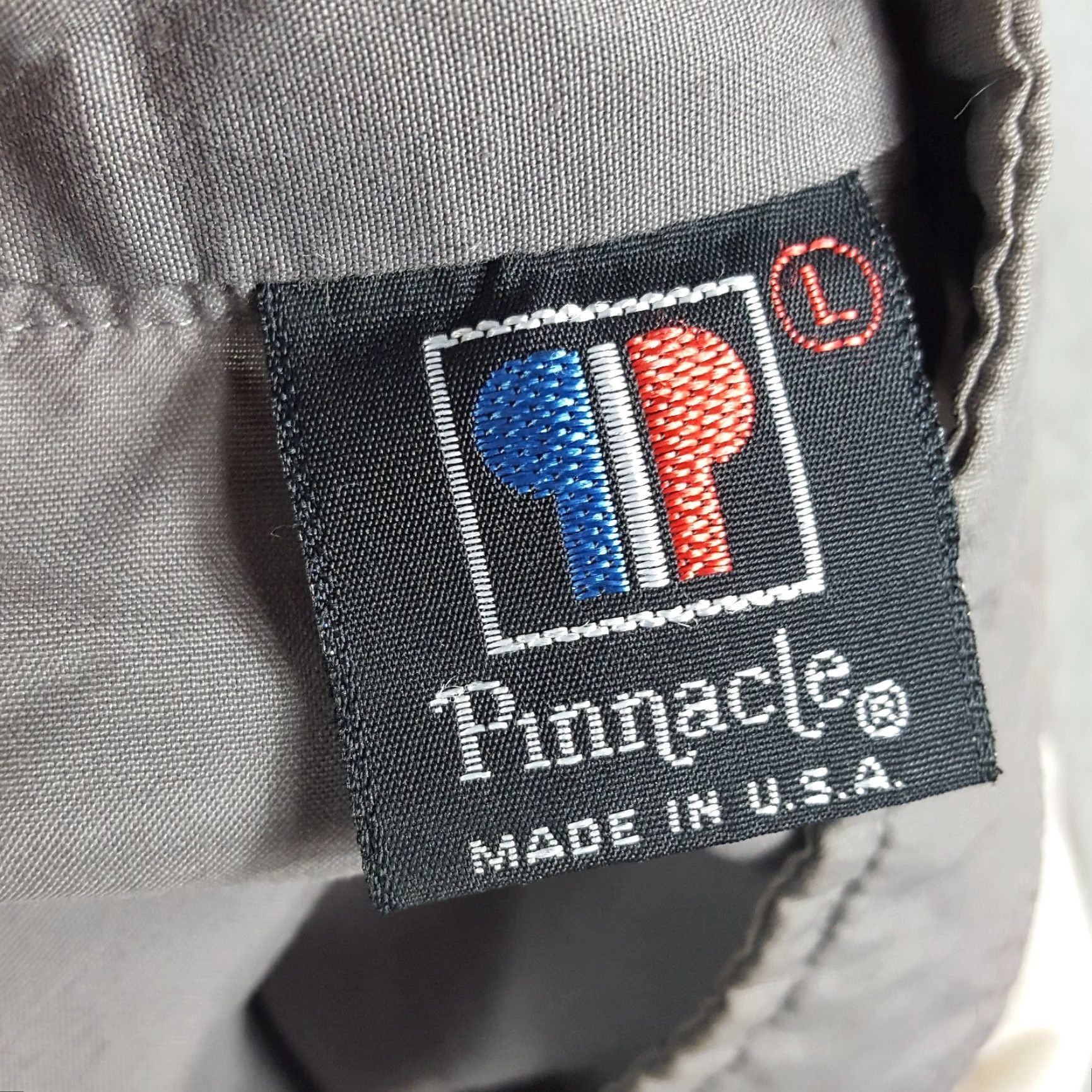 Vintage Vintage Yes Pinnacle Brand Windbreaker Jacket 80s Cafe Racer Retro Zip Up Track Striped Large Size L Green? Gray? Size US L / EU 52-54 / 3 - 5 Thumbnail
