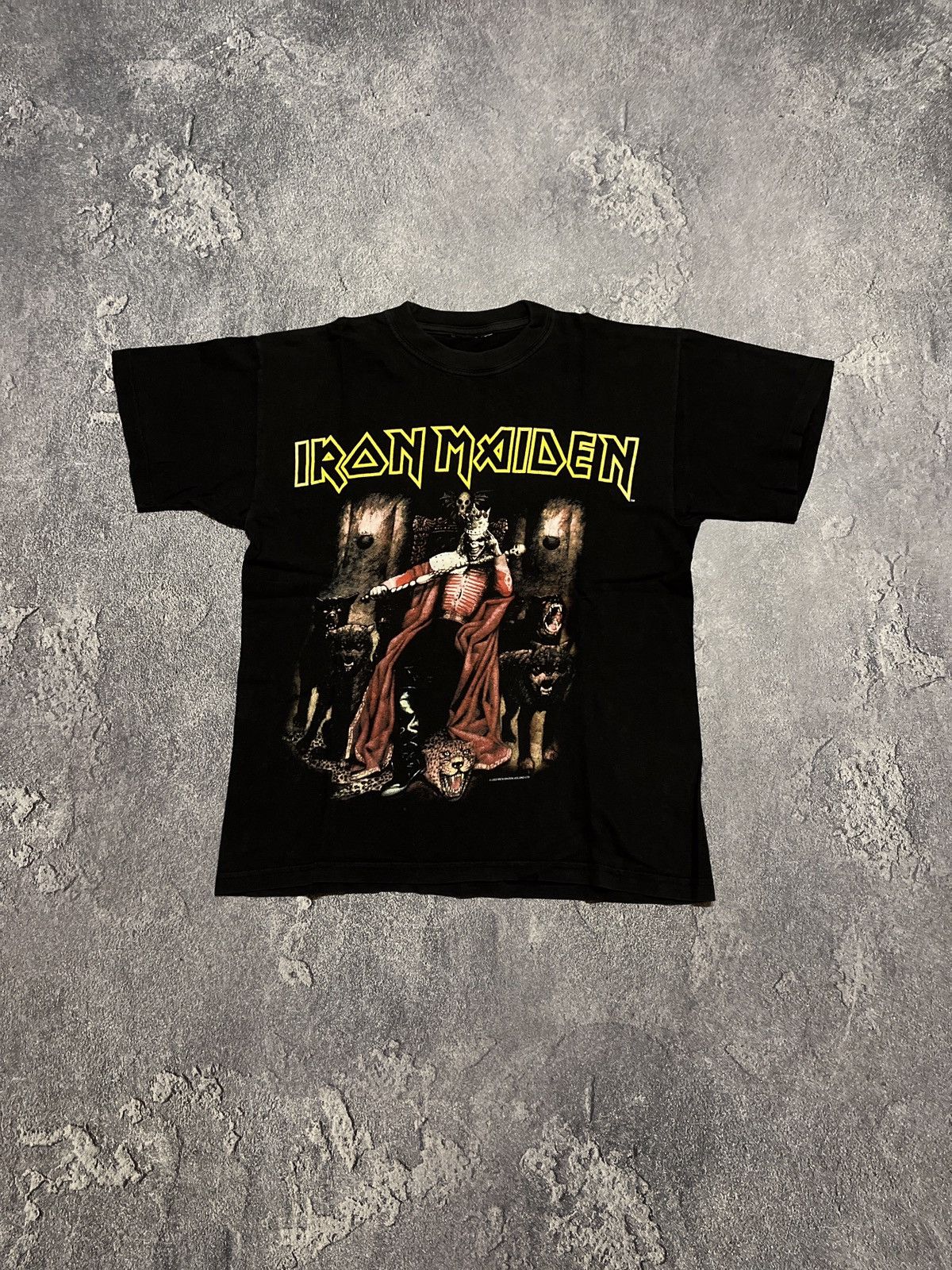 Band Tees × Vintage Vintage Iron Maiden t shirt 2002 Size US M / EU 48-50 / 2 - 1 Thumbnail