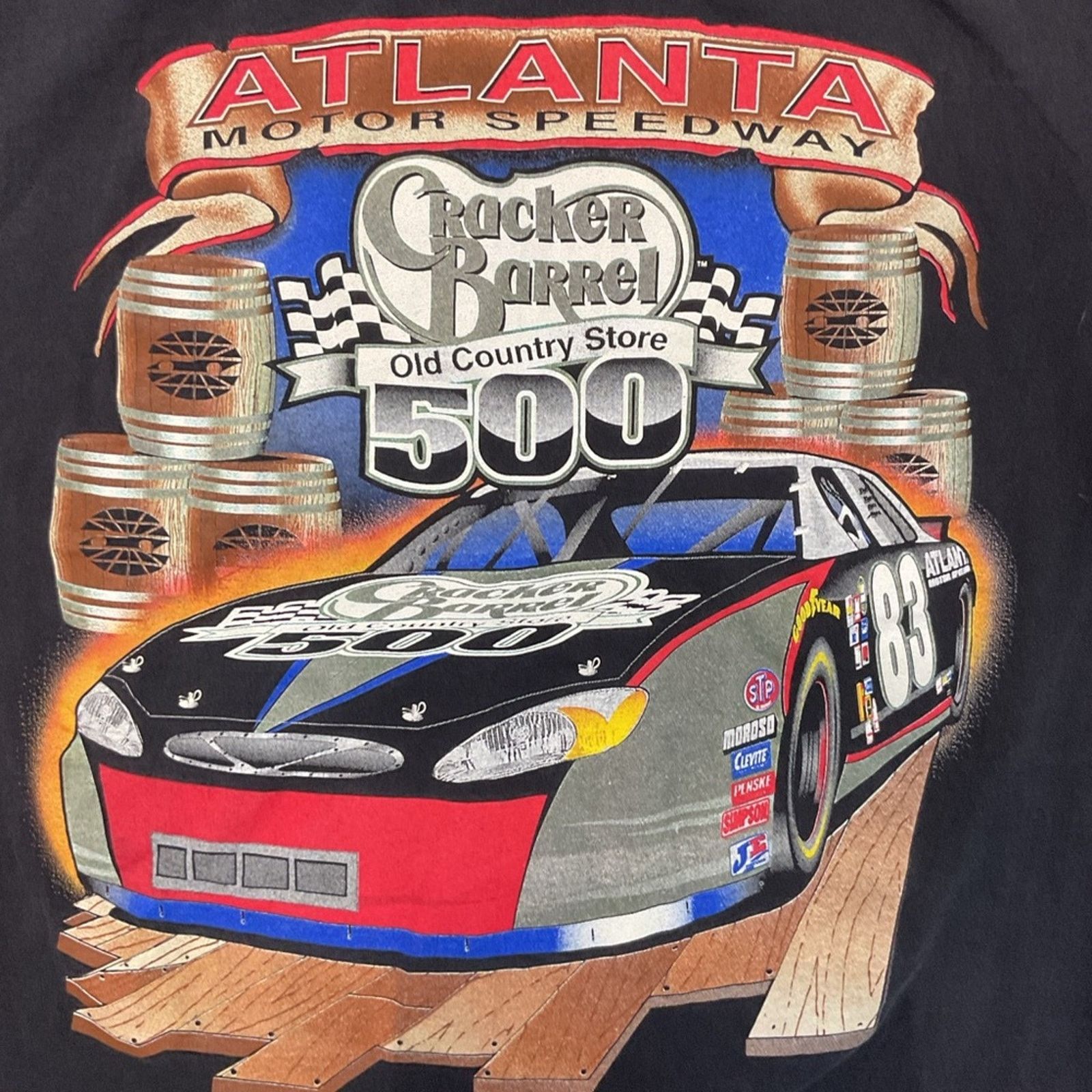 Chase Authentics Vintage Nascar Chase Authentics T-Shirt #83 Size US M / EU 48-50 / 2 - 5 Thumbnail
