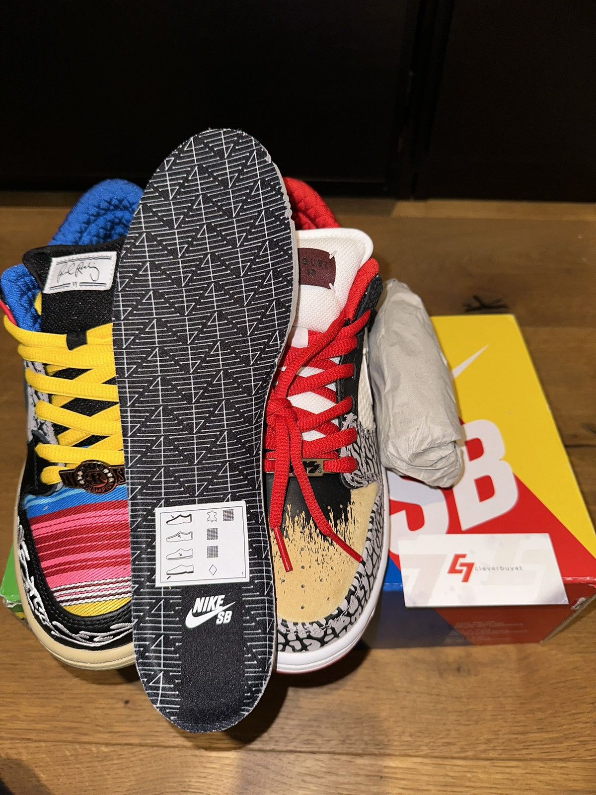 Nike Nike SB Dunk low What The Paul Size US 8.5 / EU 41-42 - 10 Thumbnail