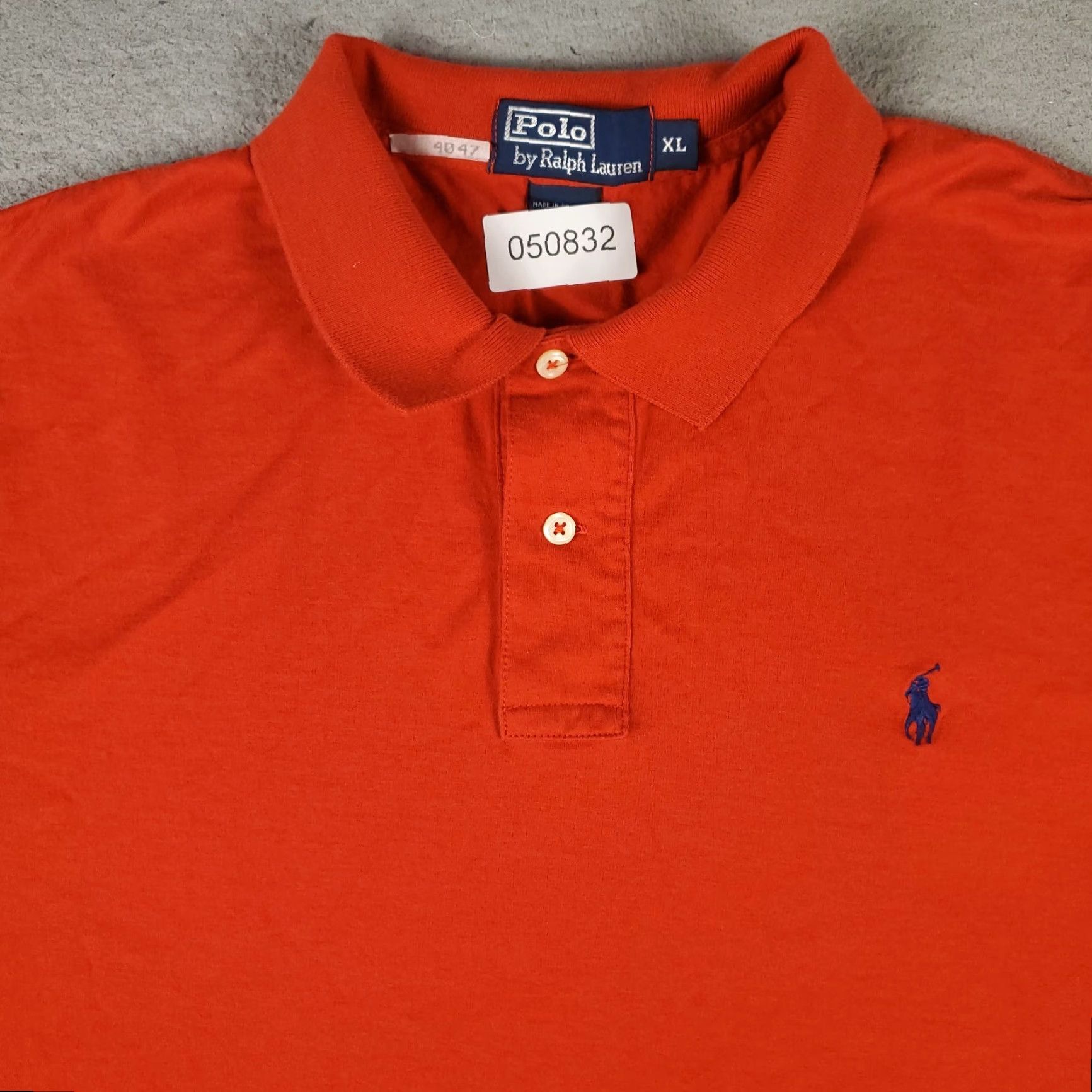 Ralph Lauren Ralph Lauren Polo Shirt Mens XL Red Casual Short Sleeve Cotton Modern Classic Size US XL / EU 56 / 4 - 2 Thumbnail
