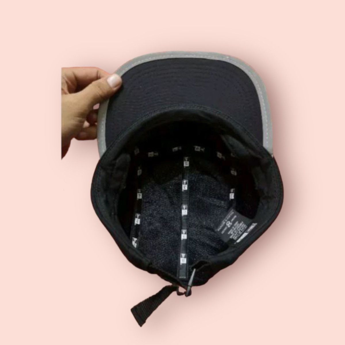 Japanese Brand RARE NEW ERA SPORTS SMALL LOGO NYLON STRAPBACK CAP Size ONE SIZE - 5 Thumbnail