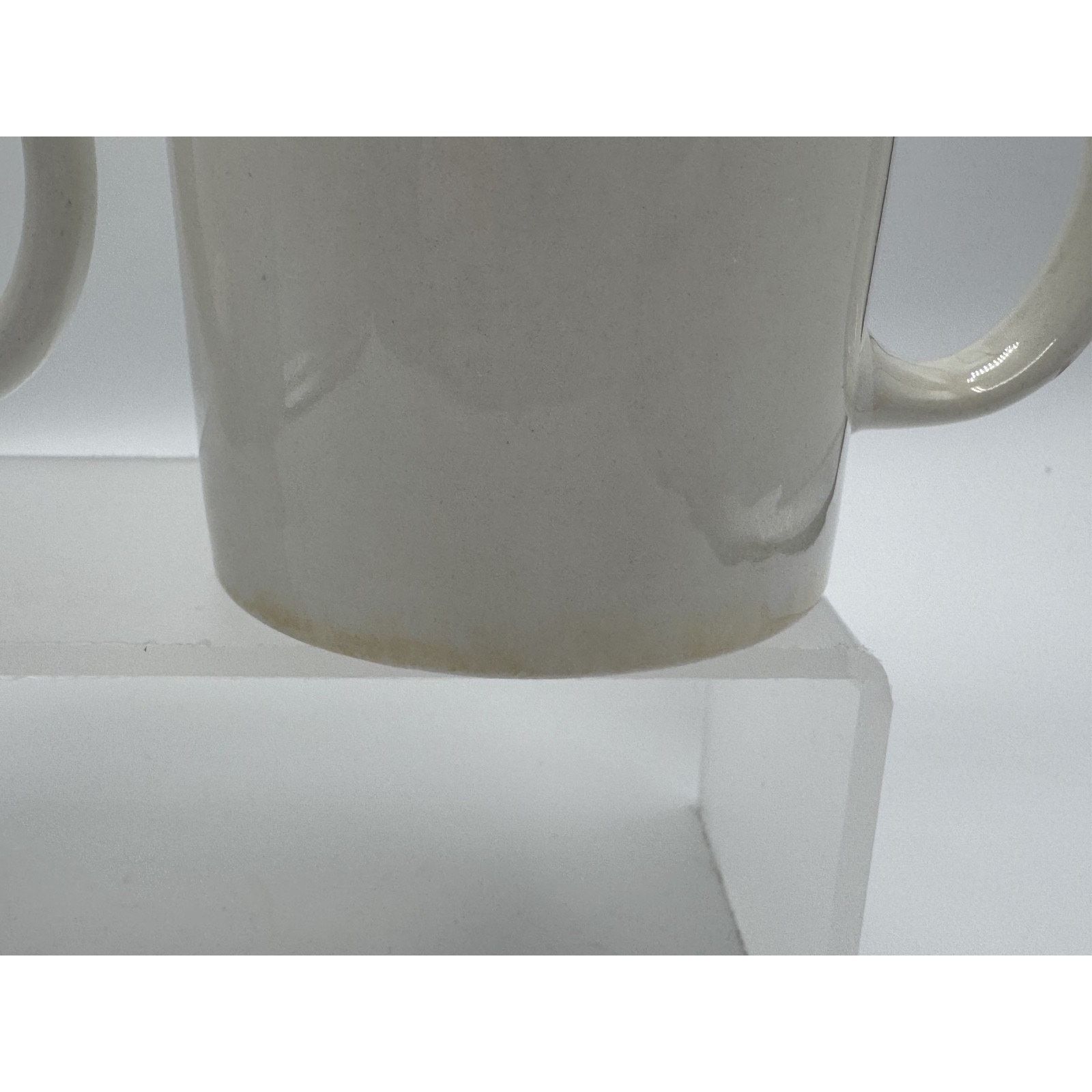 Other 4- Vintage Waverly Mugs Fine White Porcelain Basket Weave Size ONE SIZE - 9 Thumbnail