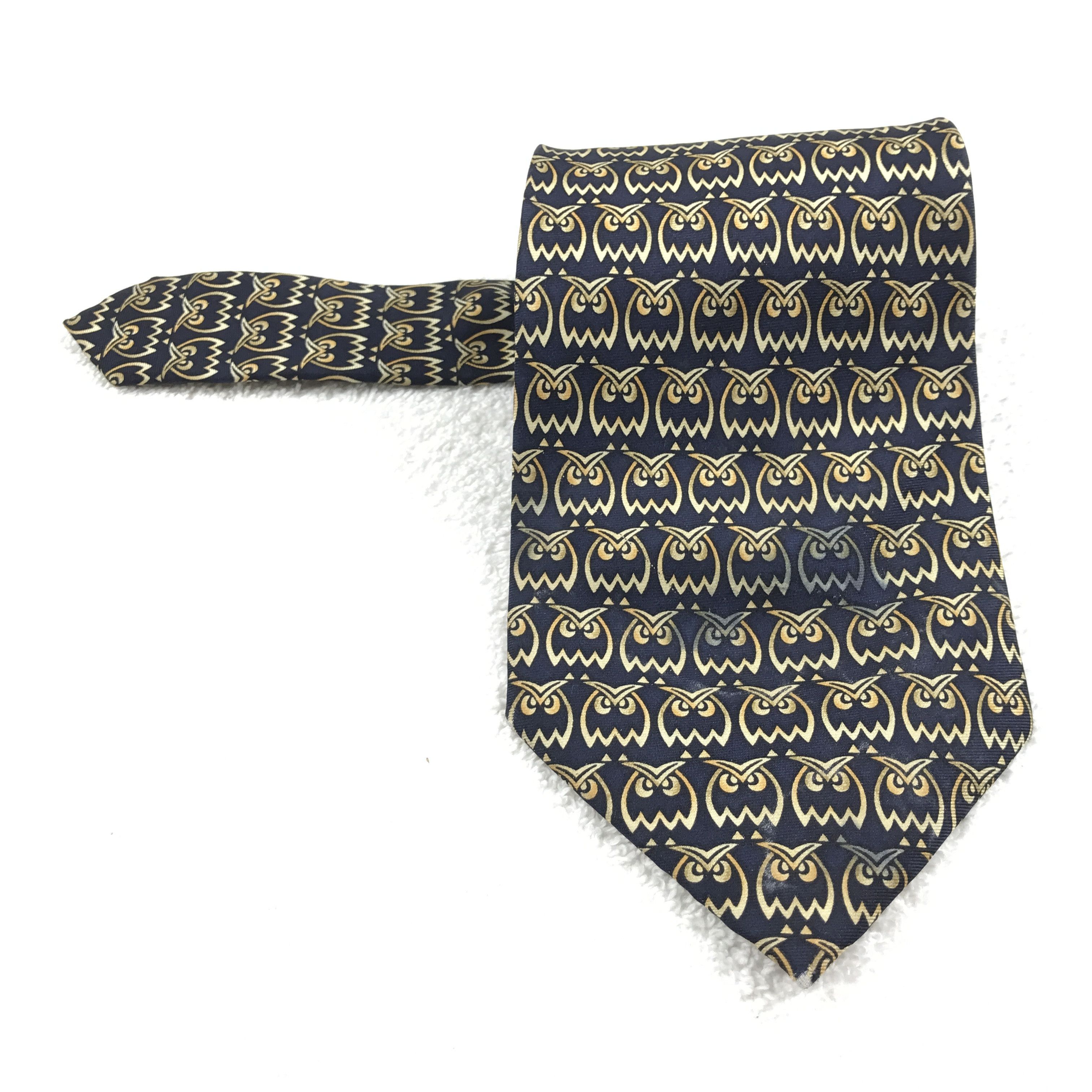 Designer × Vintage Vintage New Generation Silk Necktie Size ONE SIZE - 1 Thumbnail