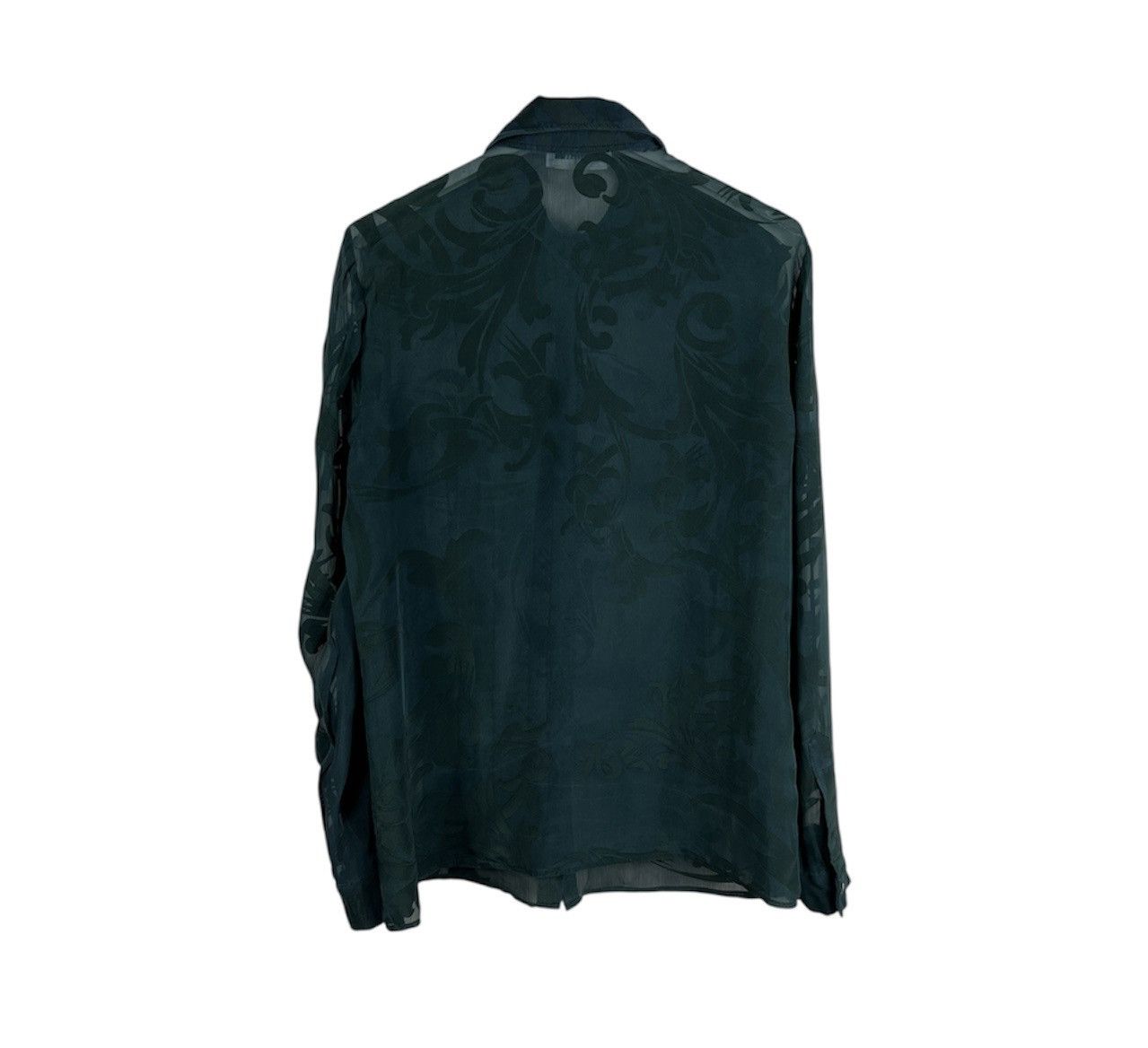 Versace Versace Collection transparent floral luxury shirt old money Size S / US 4 / IT 40 - 2 Thumbnail