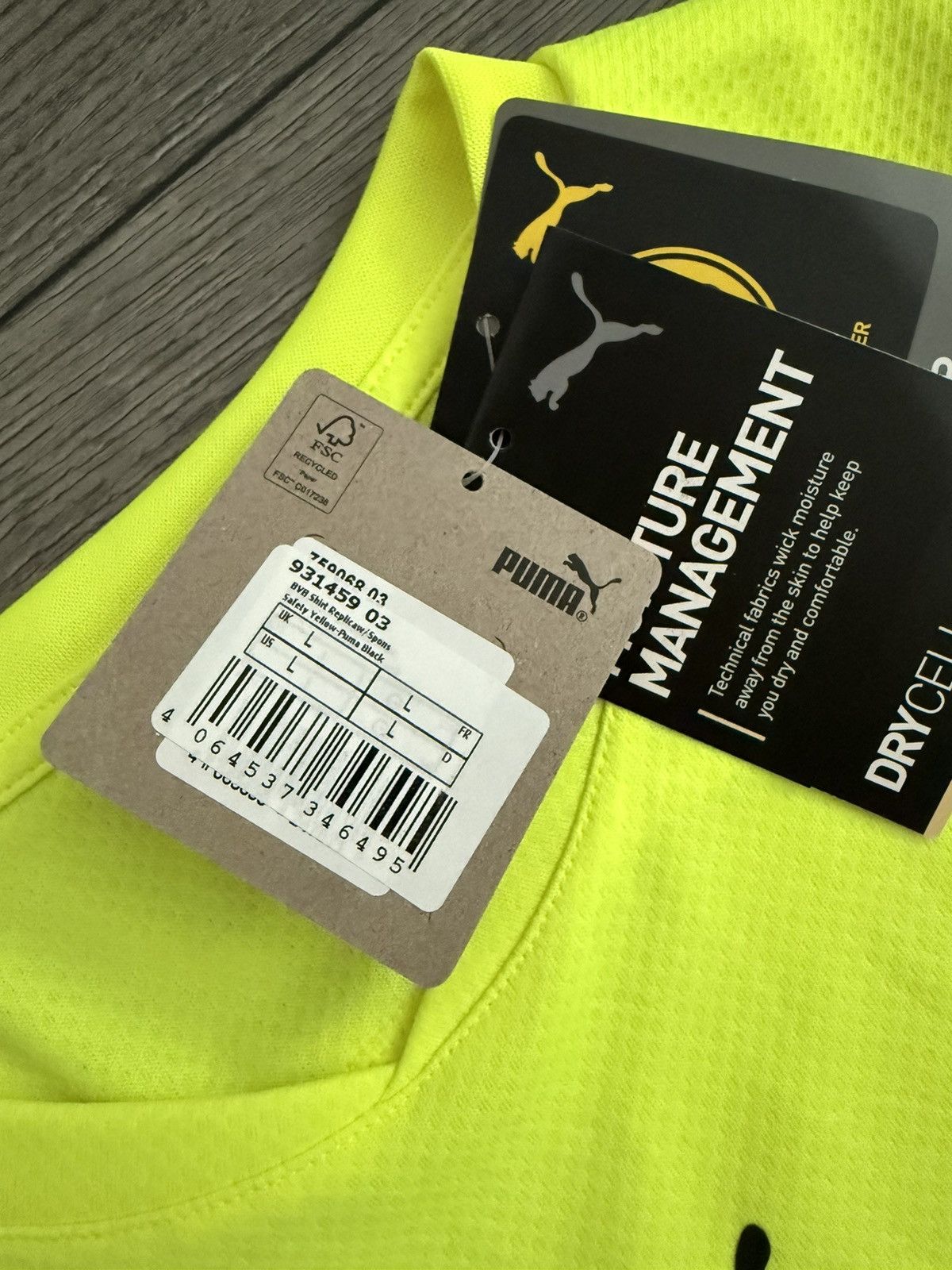 Puma Borussia Dortmud bvb 09 puma jersey Size US L / EU 52-54 / 3 - 7 Thumbnail