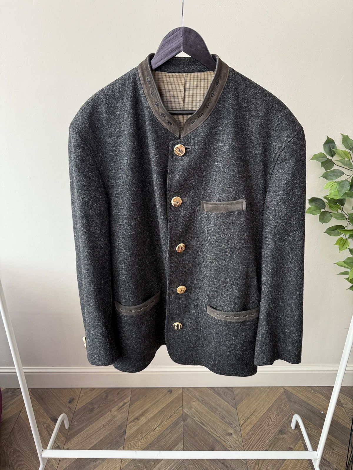 Other Vintage Lodenfrey Munich Loden Wool Jacket Size US L / EU 52-54 / 3 - 1 Thumbnail