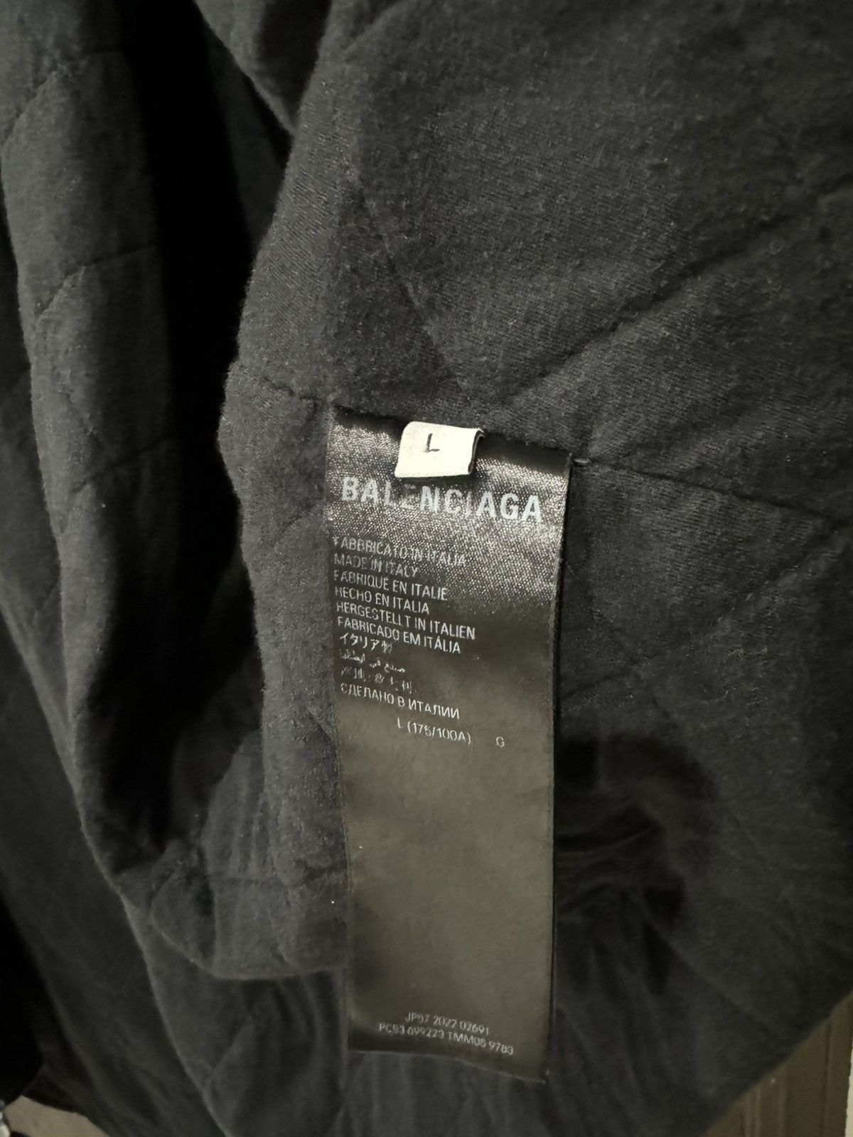 Balenciaga Hooded Flannel Jacket Size US L / EU 52-54 / 3 - 6 Thumbnail