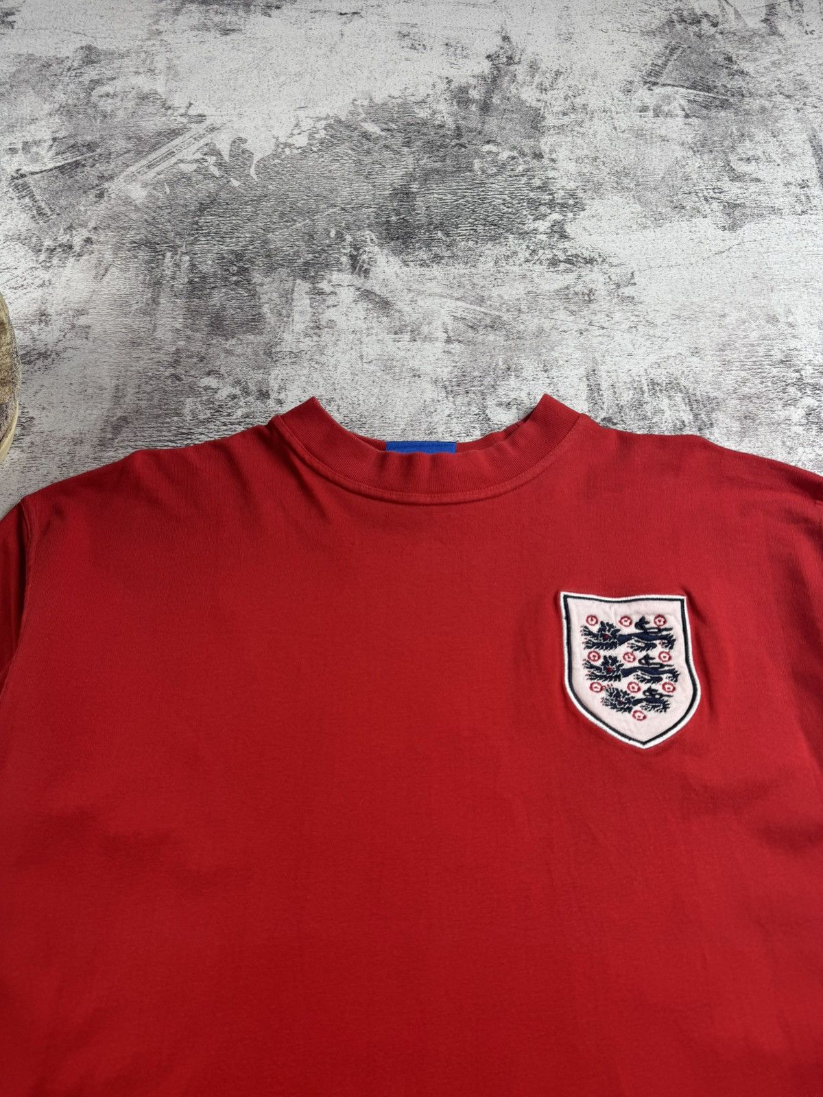 Umbro England 90s Umbro Men’s Vintage Long Sleeve National Soccer Football Jersey Size US XXL / EU 58 / 5 - 6 Thumbnail