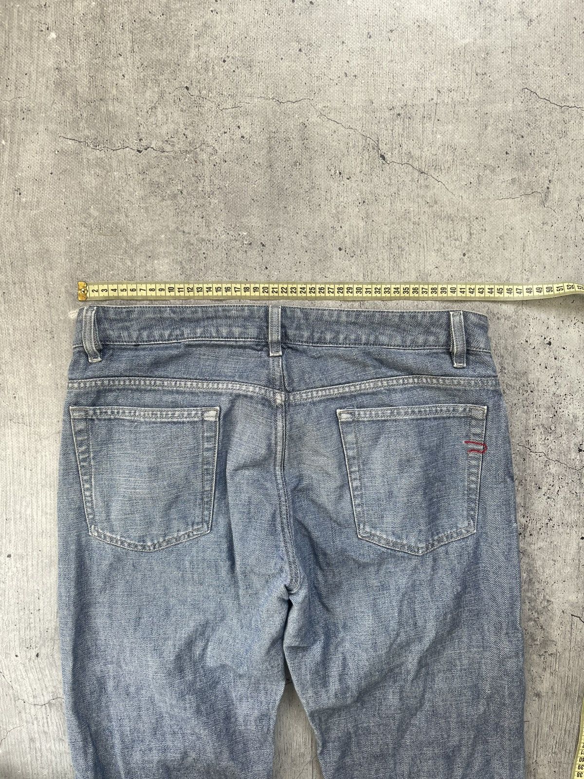 Diesel Vintage Y2K Distressed Avant Garde Diesel Jeans Pants Size US 34 / EU 50 - 4 Thumbnail