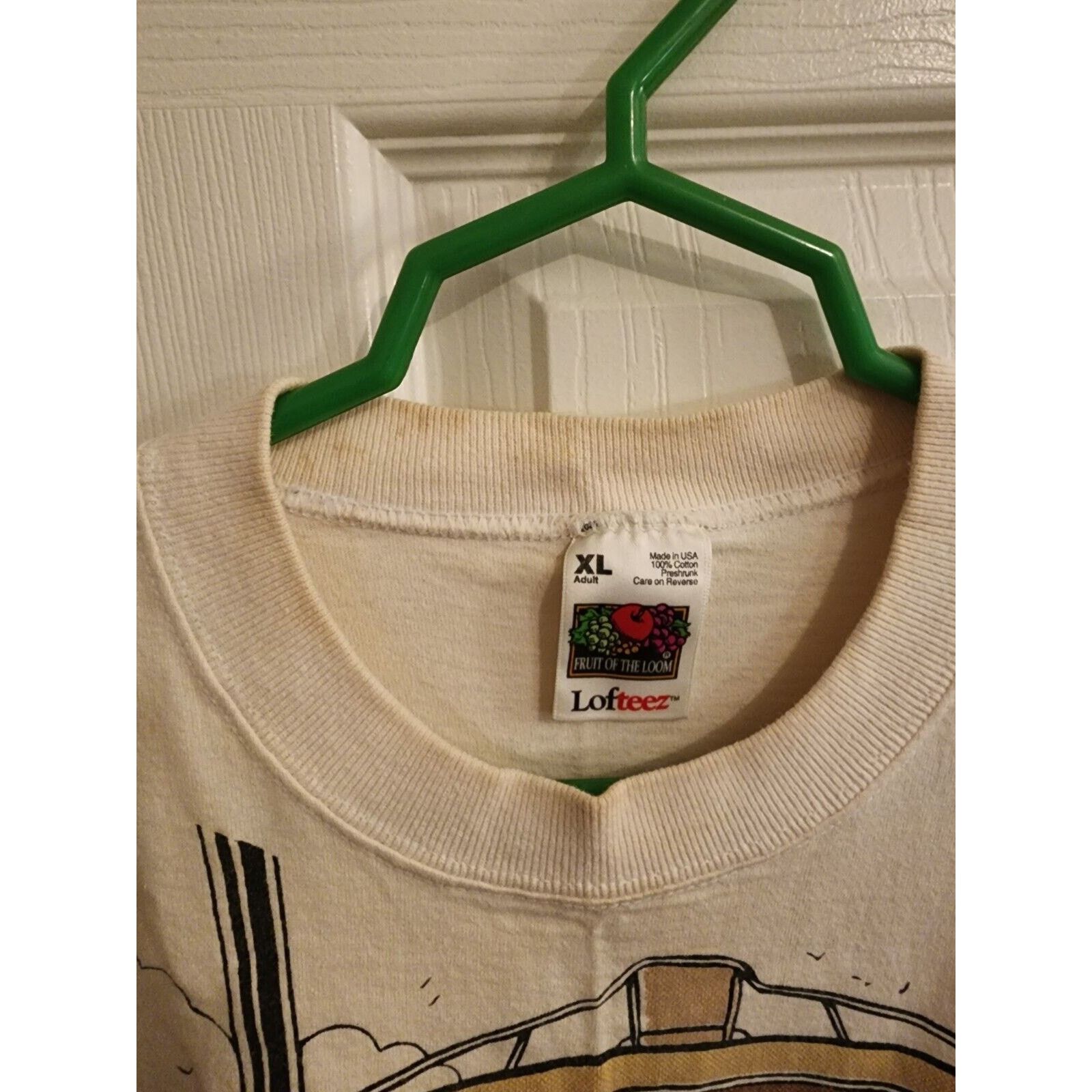 Fruit Of The Loom VTG 90’s Garfield Fishing Odie Double-sided T Shirt Men’s XL Size US XL / EU 56 / 4 - 3 Thumbnail