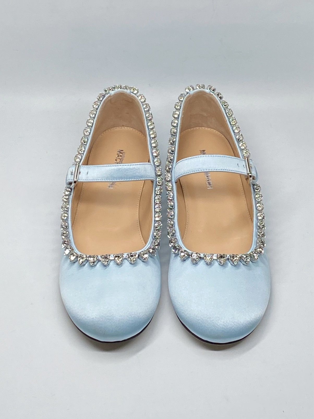 MACH & MACH MACH & MACH Audrey embellished satin ballet flats size 37 Size US 7 / IT 37 - 6 Thumbnail