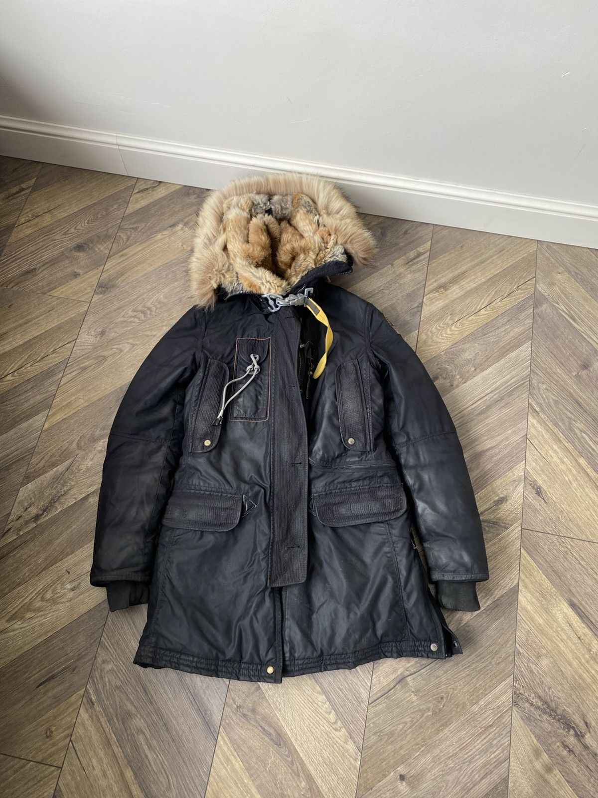 Parajumpers Vintage Parajumpers Hooded Fur Kodiak Padded Jacket Size US XS / EU 42 / 0 - 1 Thumbnail