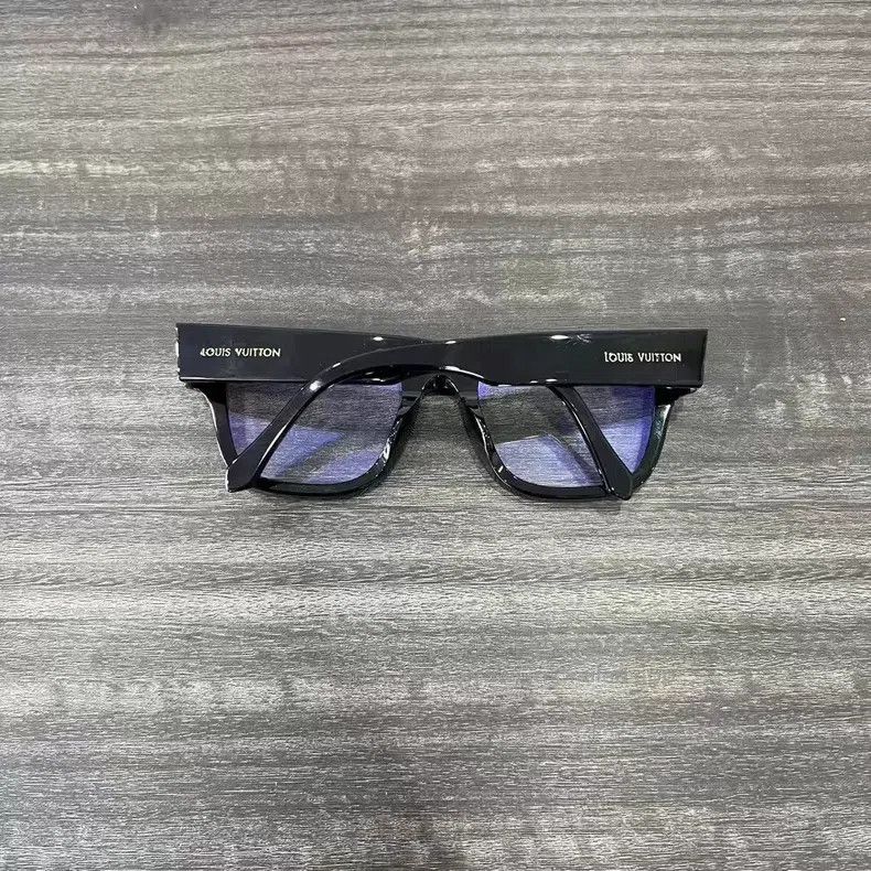 Louis Vuitton Louis Vuitton Side logo black frame glasses Size ONE SIZE - 3 Thumbnail