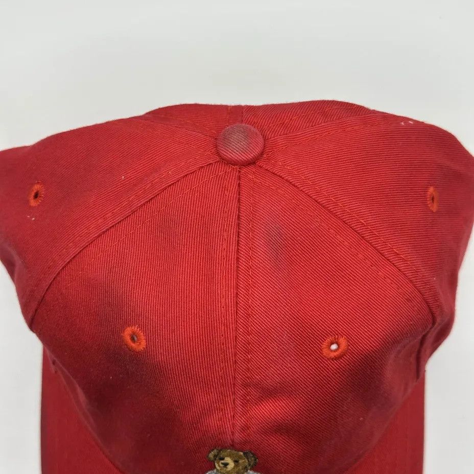 Polo Ralph Lauren Vintage Polo Ralph Lauren Red Polo Bear Baseball Cap RARE! Size ONE SIZE - 6 Thumbnail