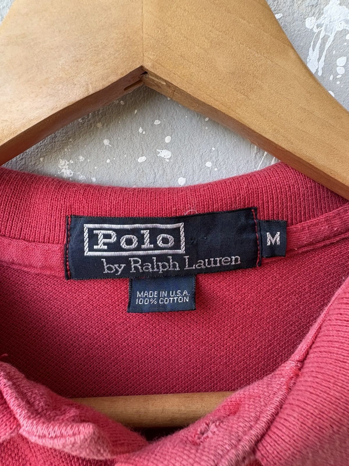 Polo Ralph Lauren Vintage 1992 Polo Ralph Lauren Golf USA Open Golf Collar Tee Size US M / EU 48-50 / 2 - 11 Thumbnail