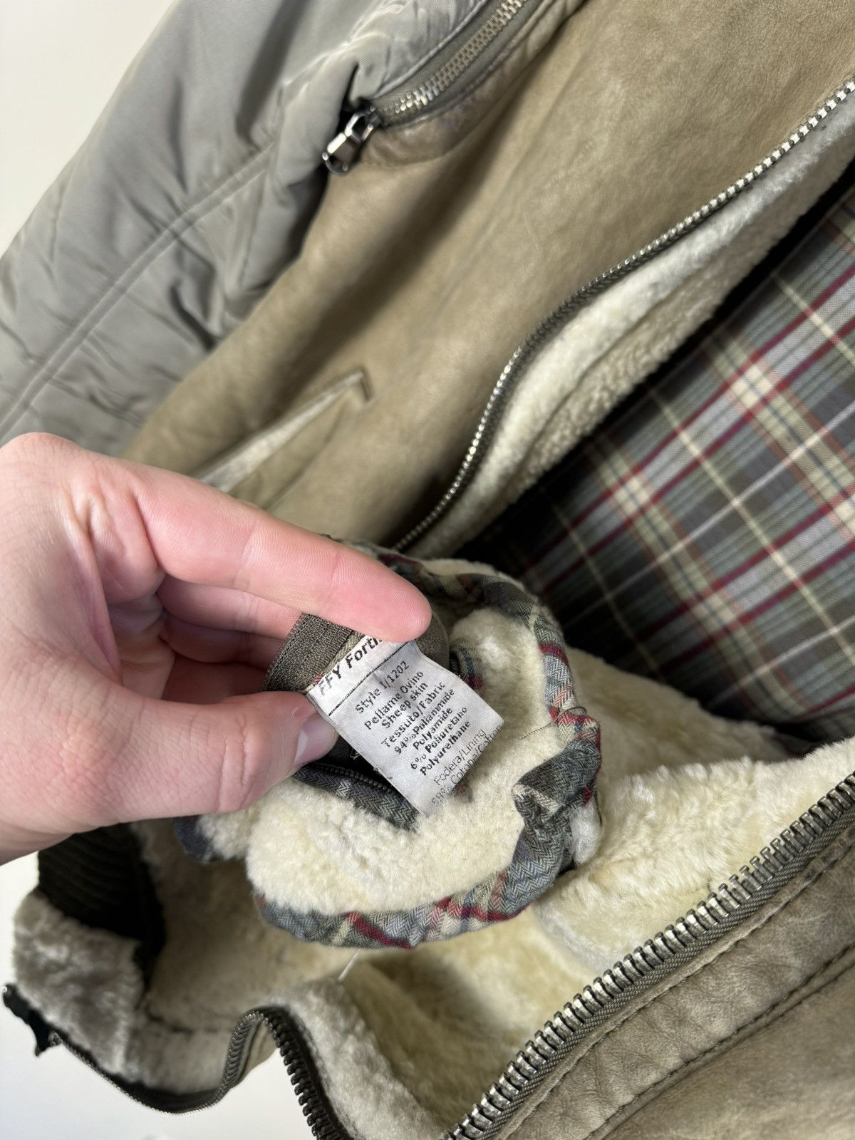 Vintage Rare Vintage 90s FFY Fortify by VITTORIO FORTI Bomber Jacket Size US M / EU 48-50 / 2 - 12 Thumbnail