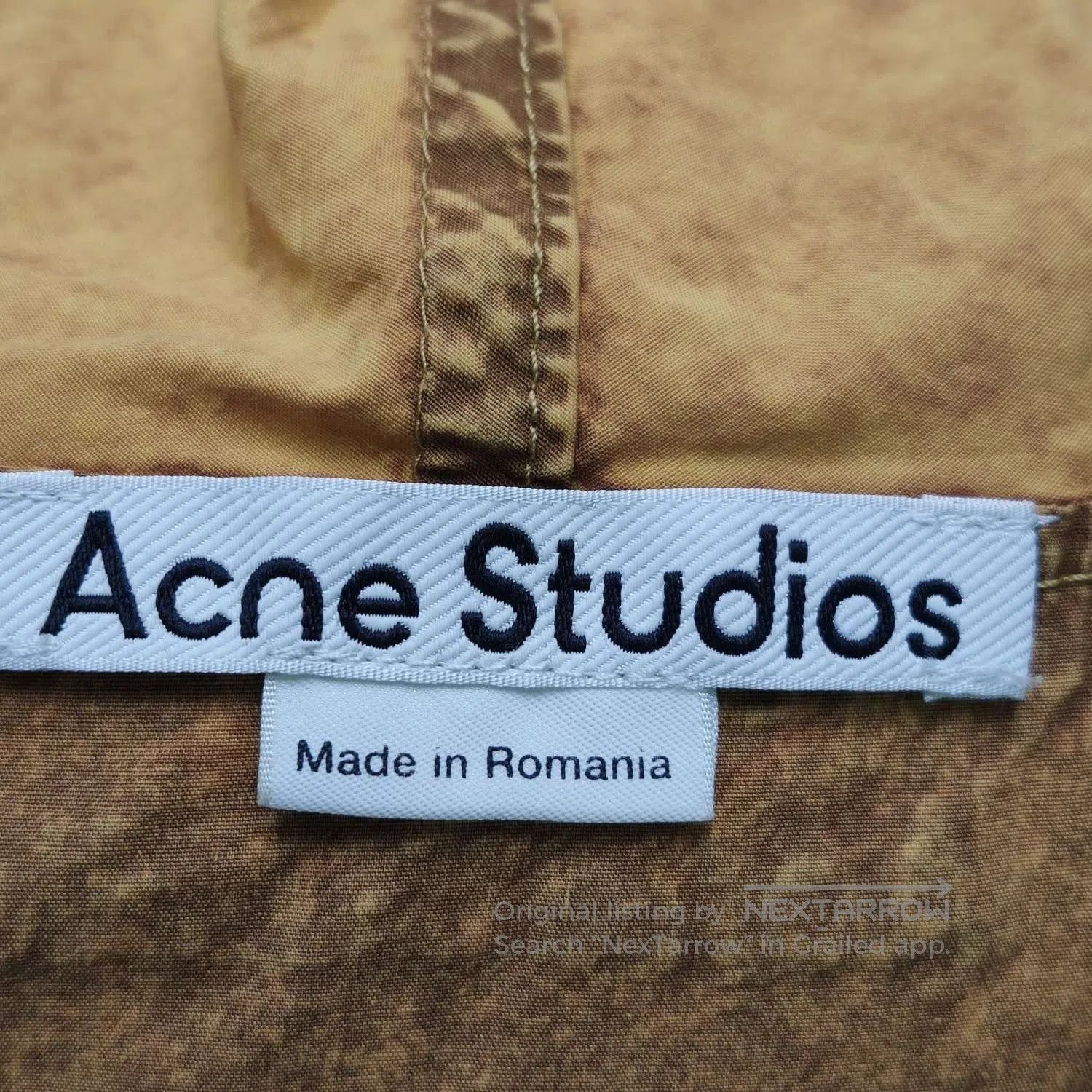 Acne Studios Acne Studios XS Cotton-Wool Lapel Long-Sleeve Coat. Size US XS / EU 42 / 0 - 5 Thumbnail