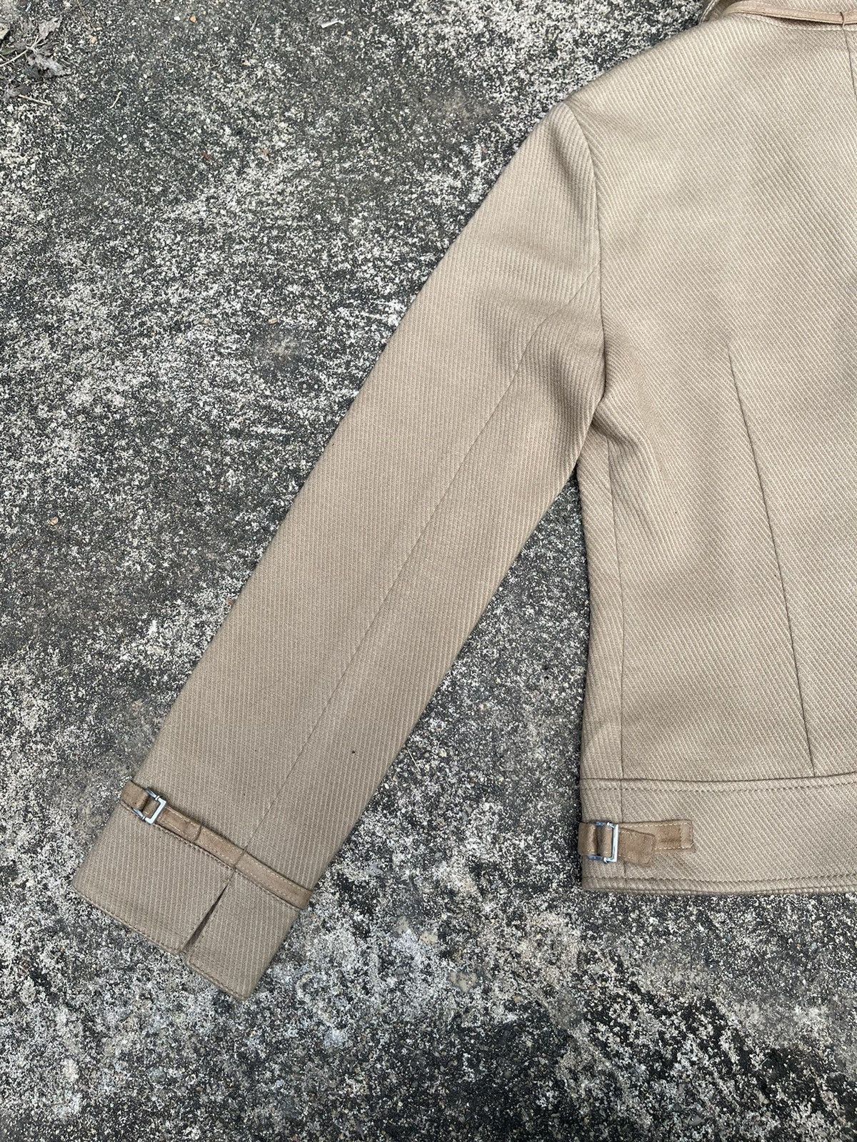 Designer Mico Coulier 2nd Nolley’s Beige Wool Jacket 38 Japan Size S / US 4 / IT 40 - 11 Thumbnail