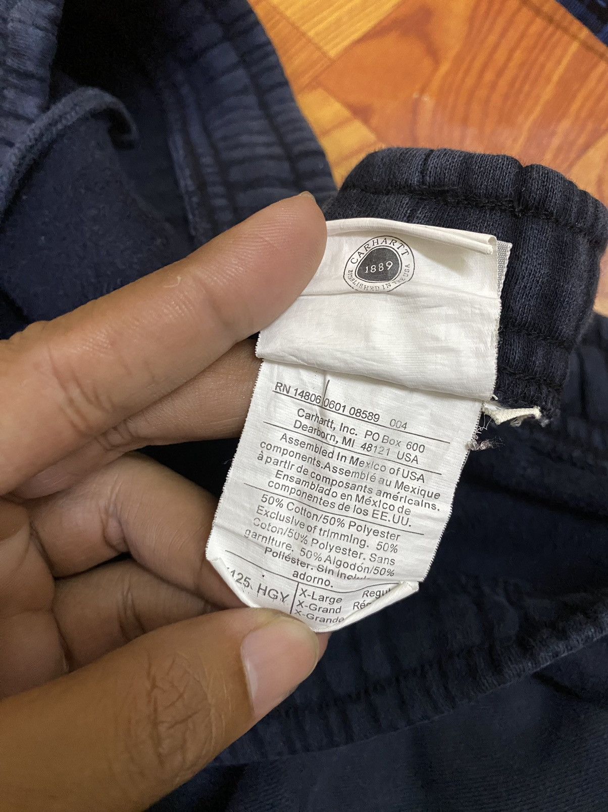 Carhartt × Vintage Vintage Carhartt Baggy Sweatpant Size US 34 / EU 50 - 8 Thumbnail