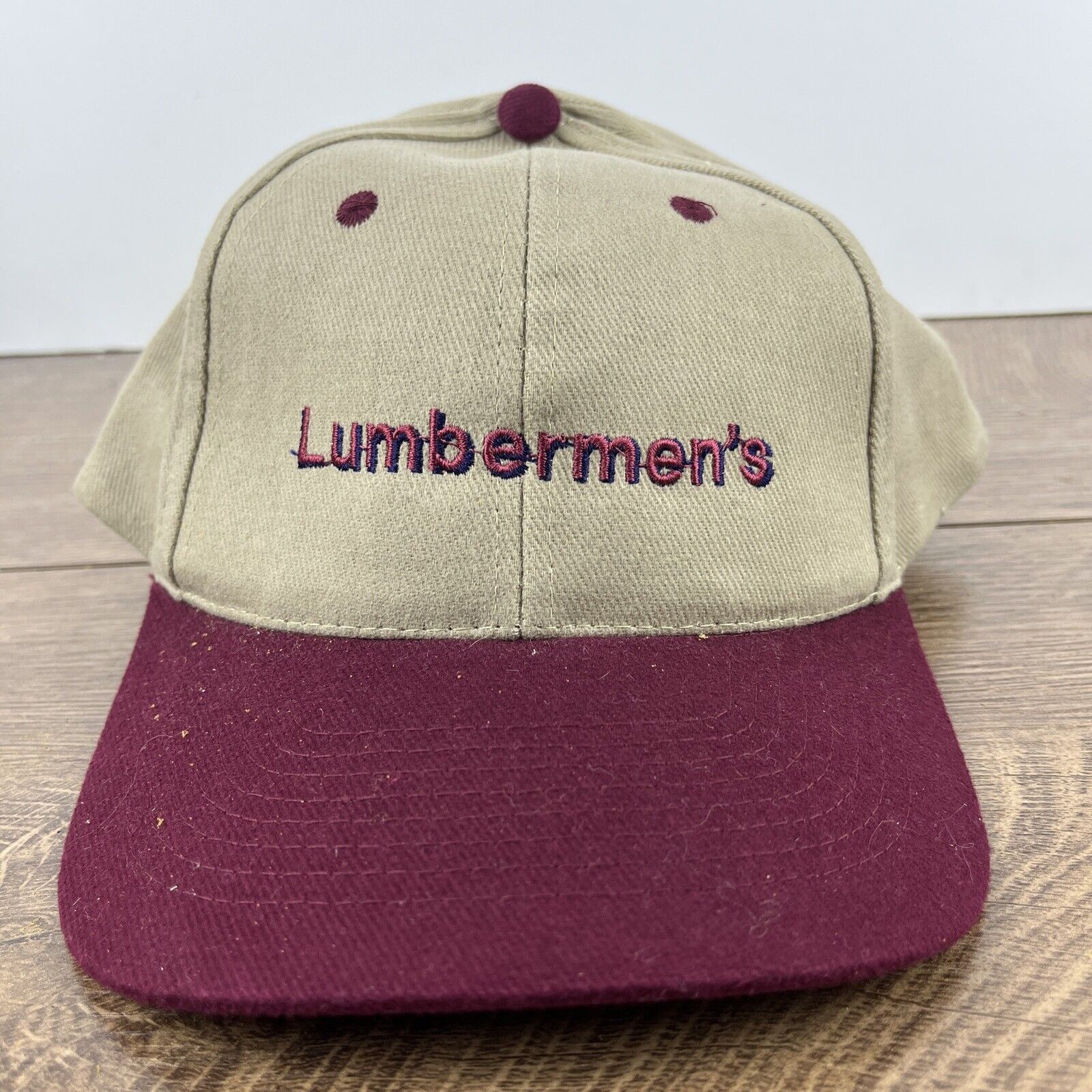 Other Lumbermens Hat Lumbermens Tan Brown Hat Adjustable Snapback Size ONE SIZE - 3 Thumbnail