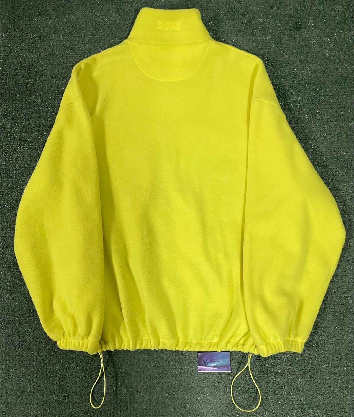 Vetements Vetements flou yellow fleece zip up jacket Size US XL / EU 56 / 4 - 2 Thumbnail