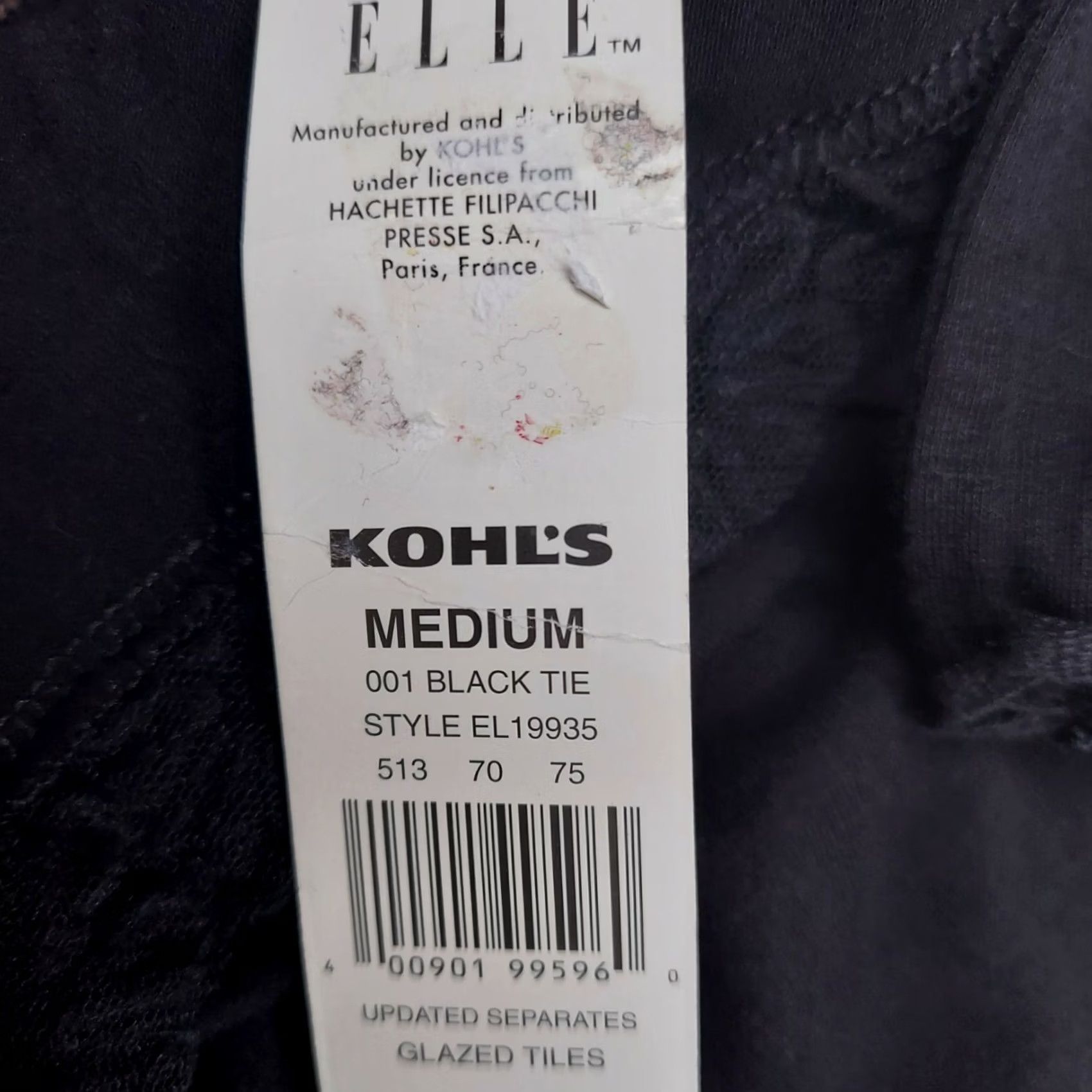 Vintage ELLE Womens Black Floral Embroidered Sleeveless Tunic Top Large NWT Shirt Tank Bohemian Sleeveless Everyday Womens Size L / US 10 / IT 46 - 4 Thumbnail