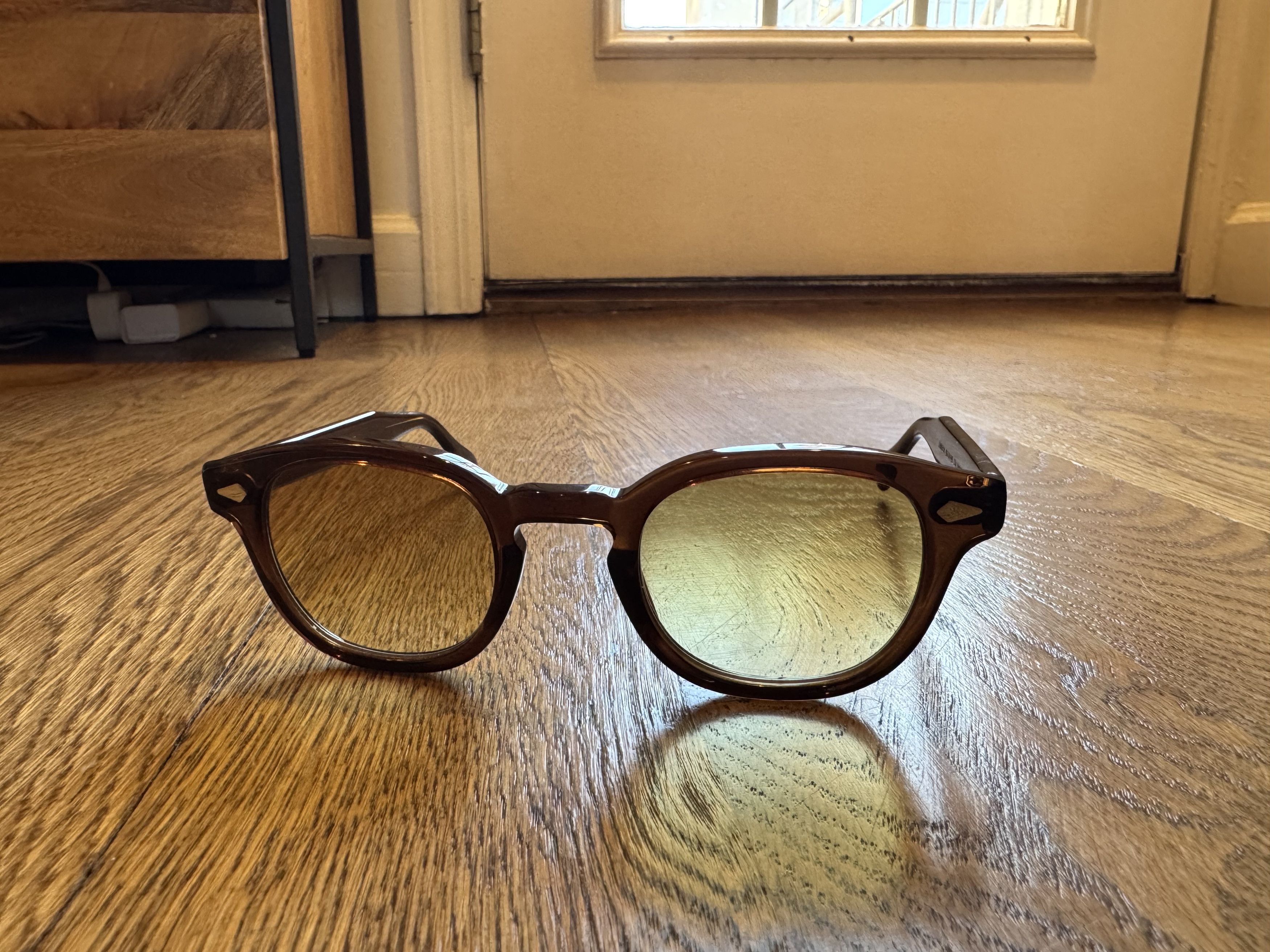 Moscot Moscot Lemtosh Monochrome Brown Sunglasses 46 mm (Average) Size ONE SIZE - 3 Thumbnail